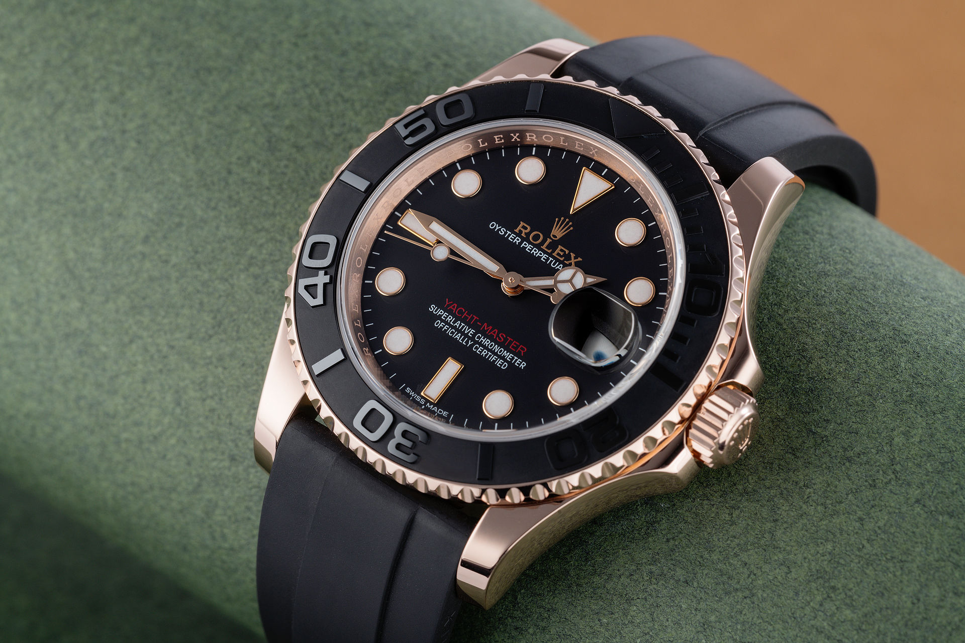 ref 116655 | 18ct Everose Gold 'Full Set' | Rolex Yacht-Master