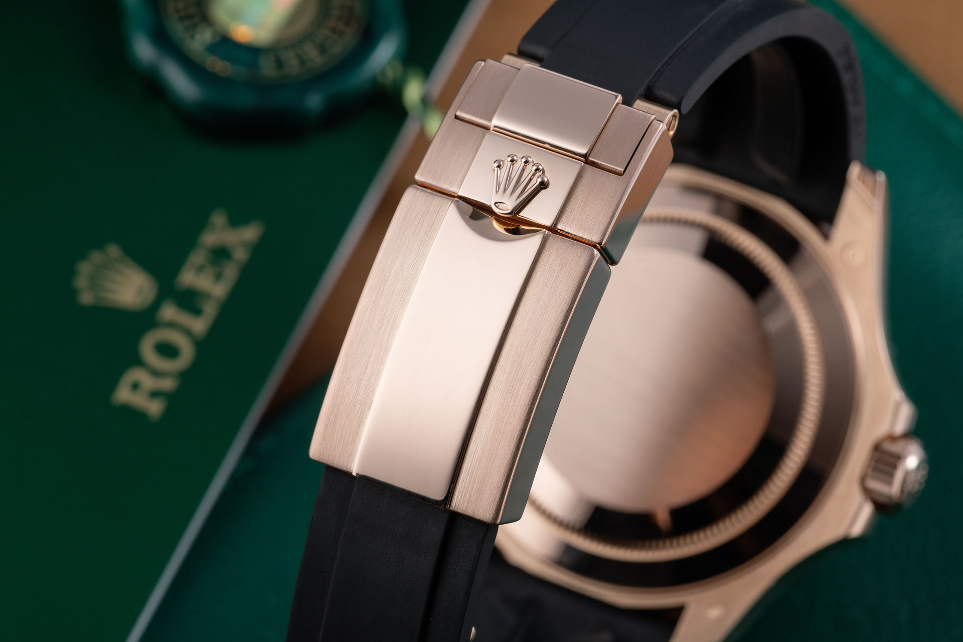 ref 116655 | 18ct Everose Gold 'Full Set' | Rolex Yacht-Master