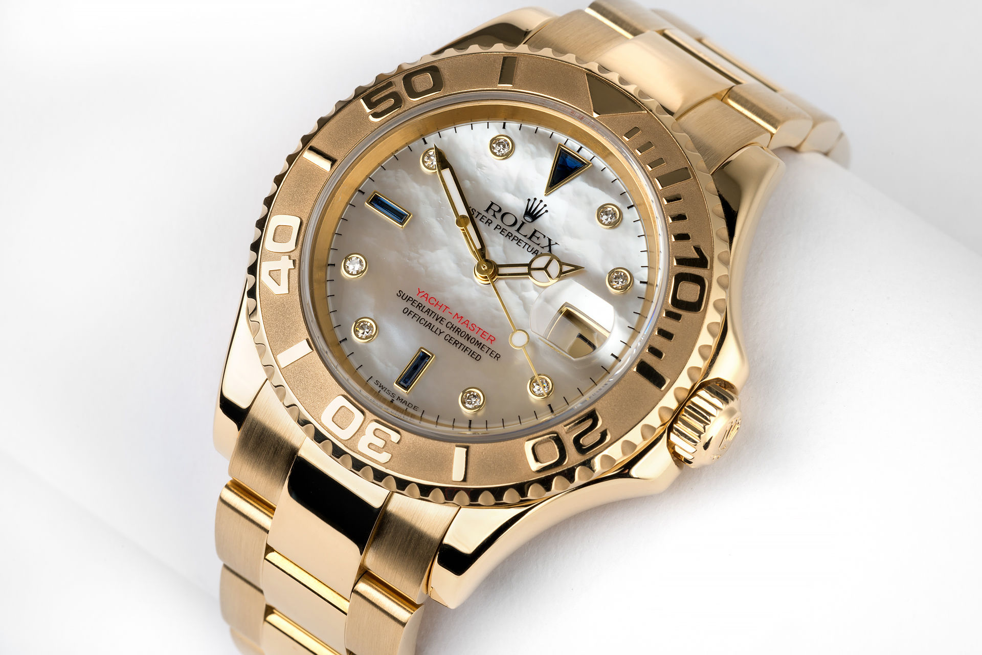 ref 16628 | 40mm - 'Diamond & Sapphire Dial' | Rolex Yacht-Master