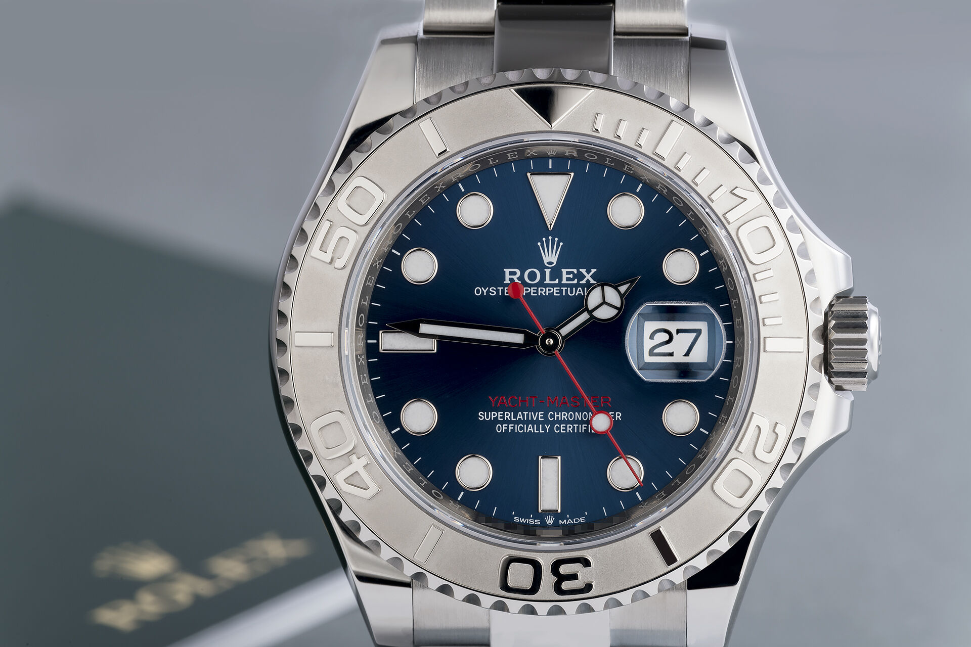 rolex sr master 5 blue