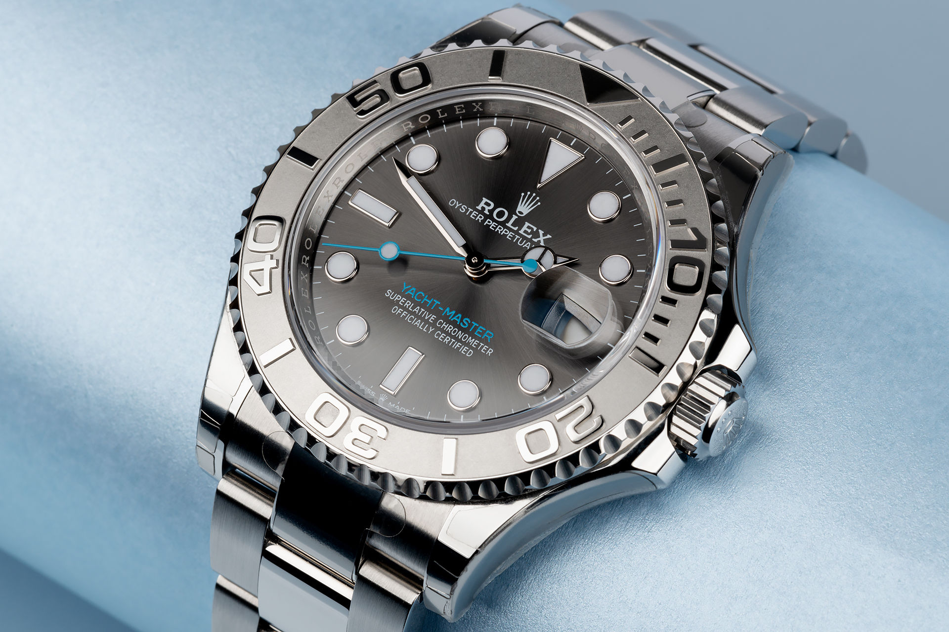 Rolex Yacht-Master Blue Dial ref 126622 – The Watch Collector