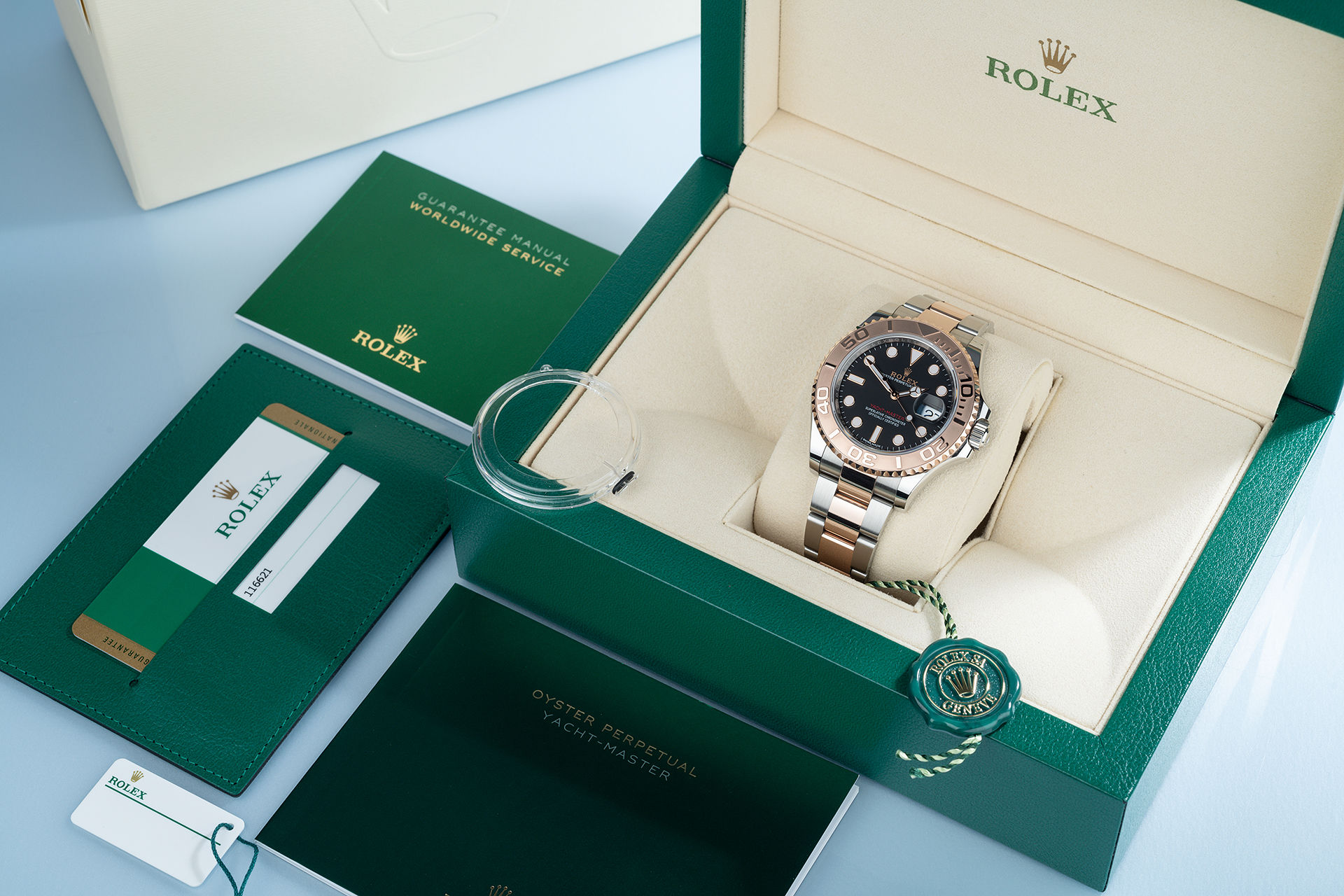 ref 116621 | Everose Gold & Steel '5 Year Warranty' | Rolex Yacht-Master