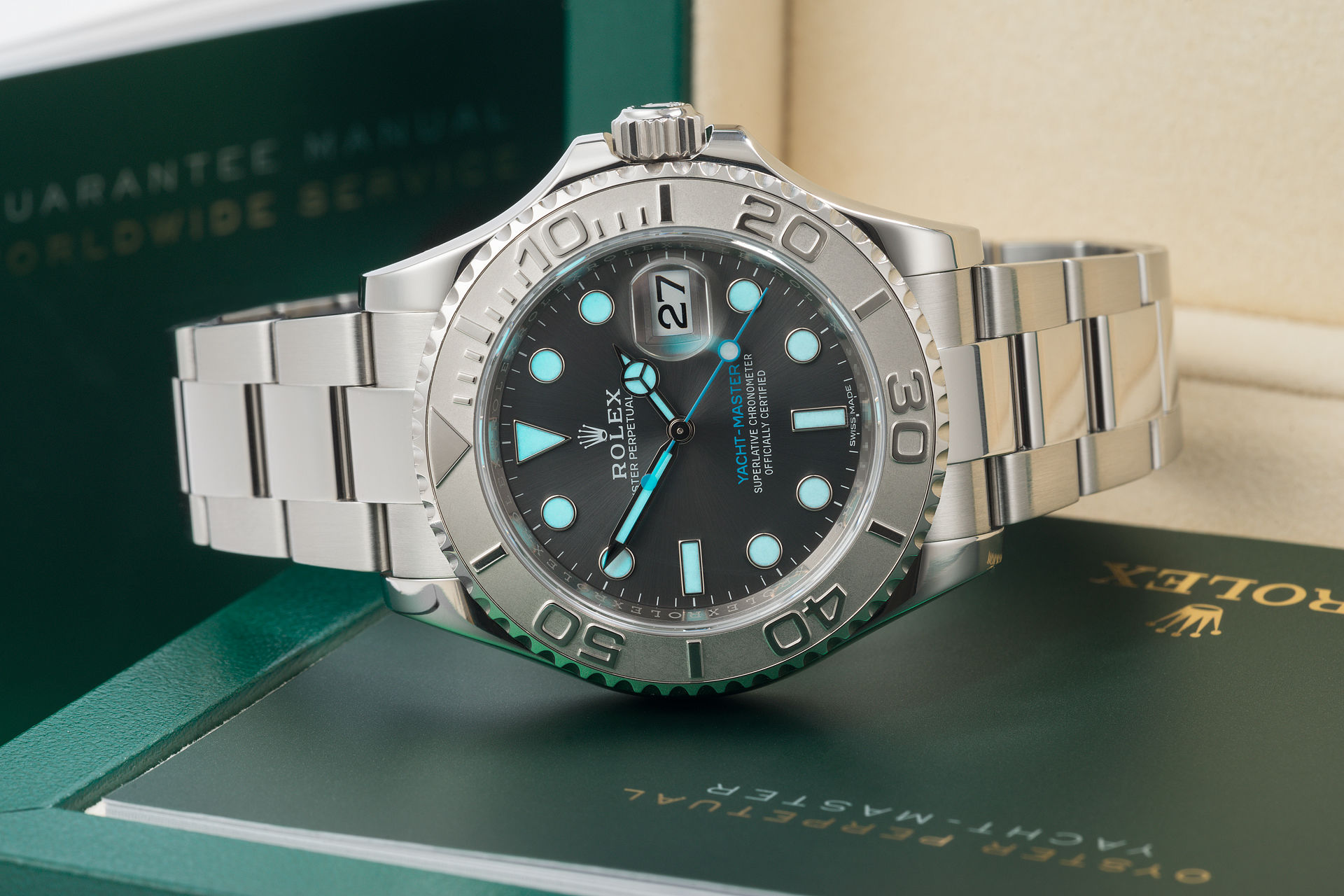 ref 116622 | Rhodium Dial '5 Year Warranty' | Rolex Yacht-Master