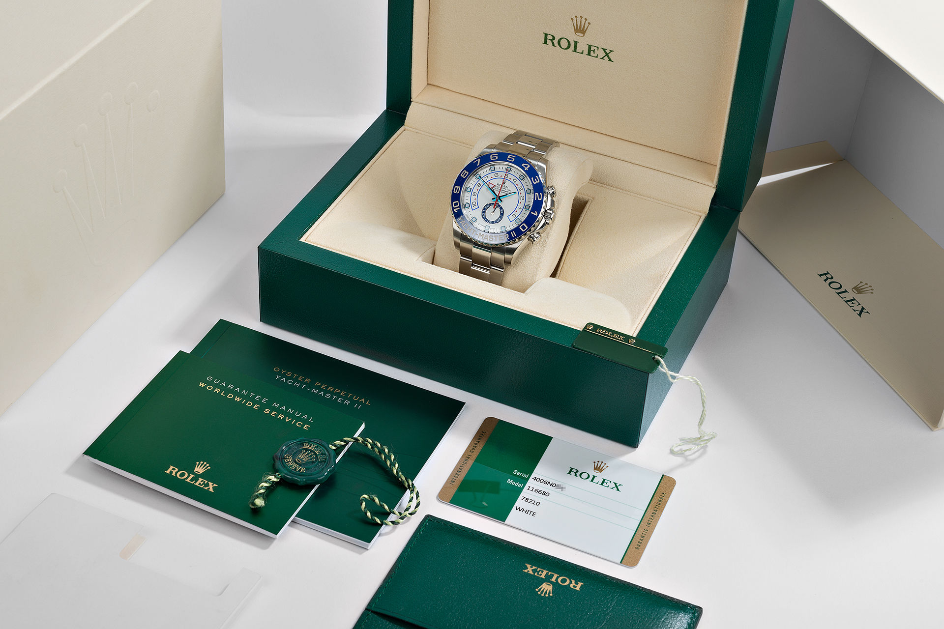 ref 116680 | 44mm '5 Year Warranty' | Rolex Yacht-Master II