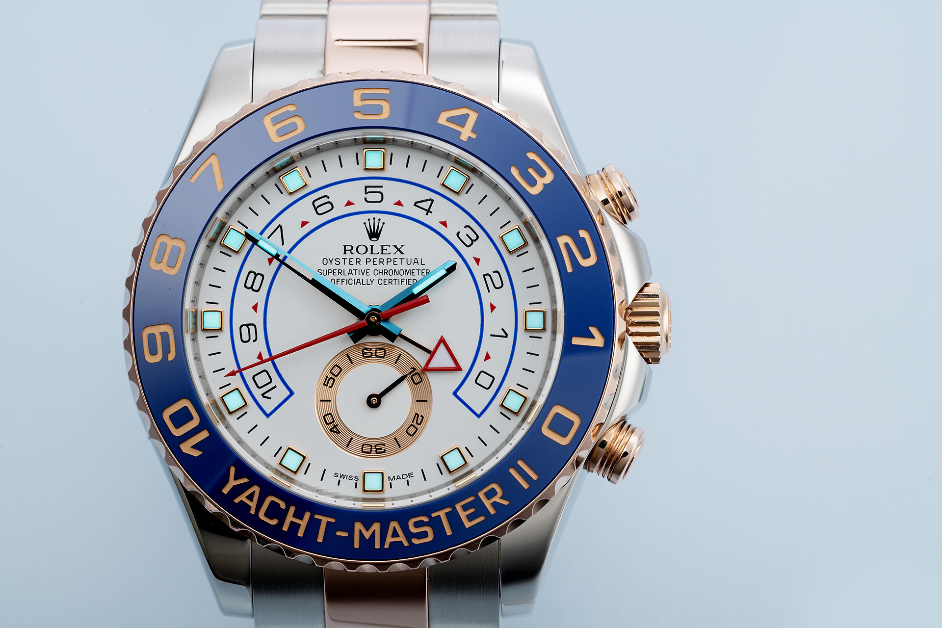 ref 116681 | Everose & Steel 'Countdown Chronograph' | Rolex Yacht-Master II