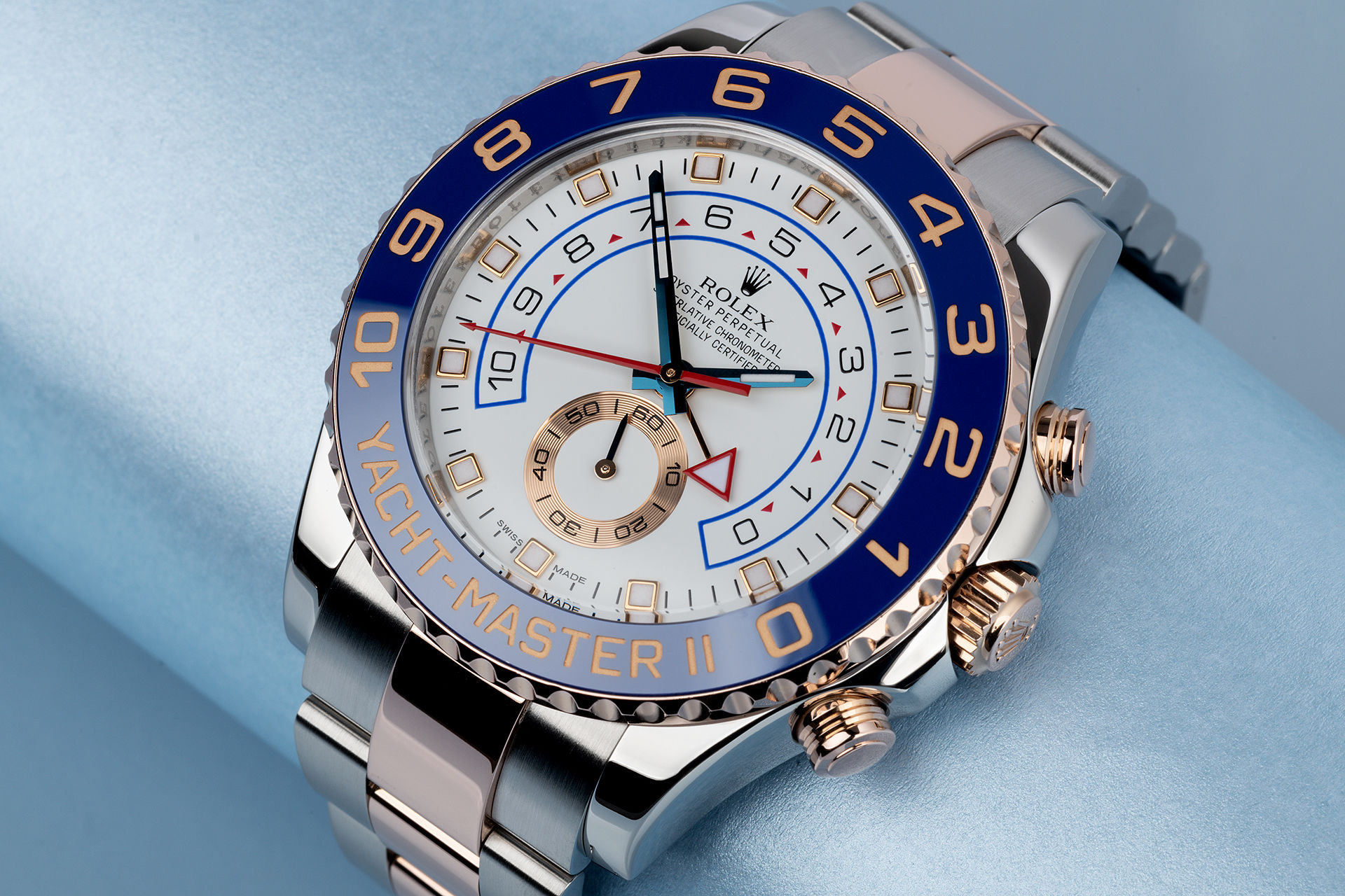 ref 116681 | Everose & Steel 'Countdown Chronograph' | Rolex Yacht-Master II