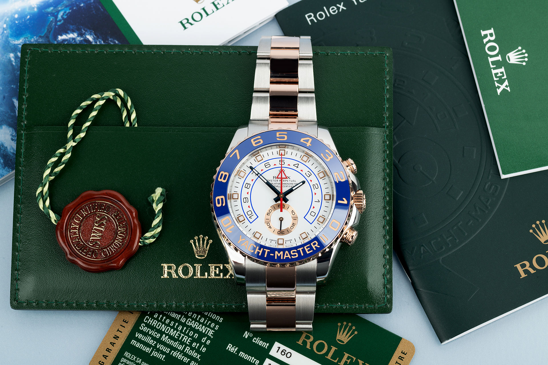 ref 116681 | Everose & Steel 'Countdown Chronograph' | Rolex Yacht-Master II