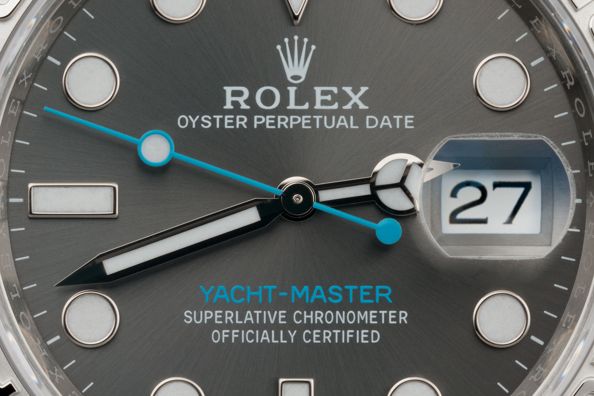 ref 116622 | Platinum Bezel 'Fully Stickered' | Rolex Yacht-Master