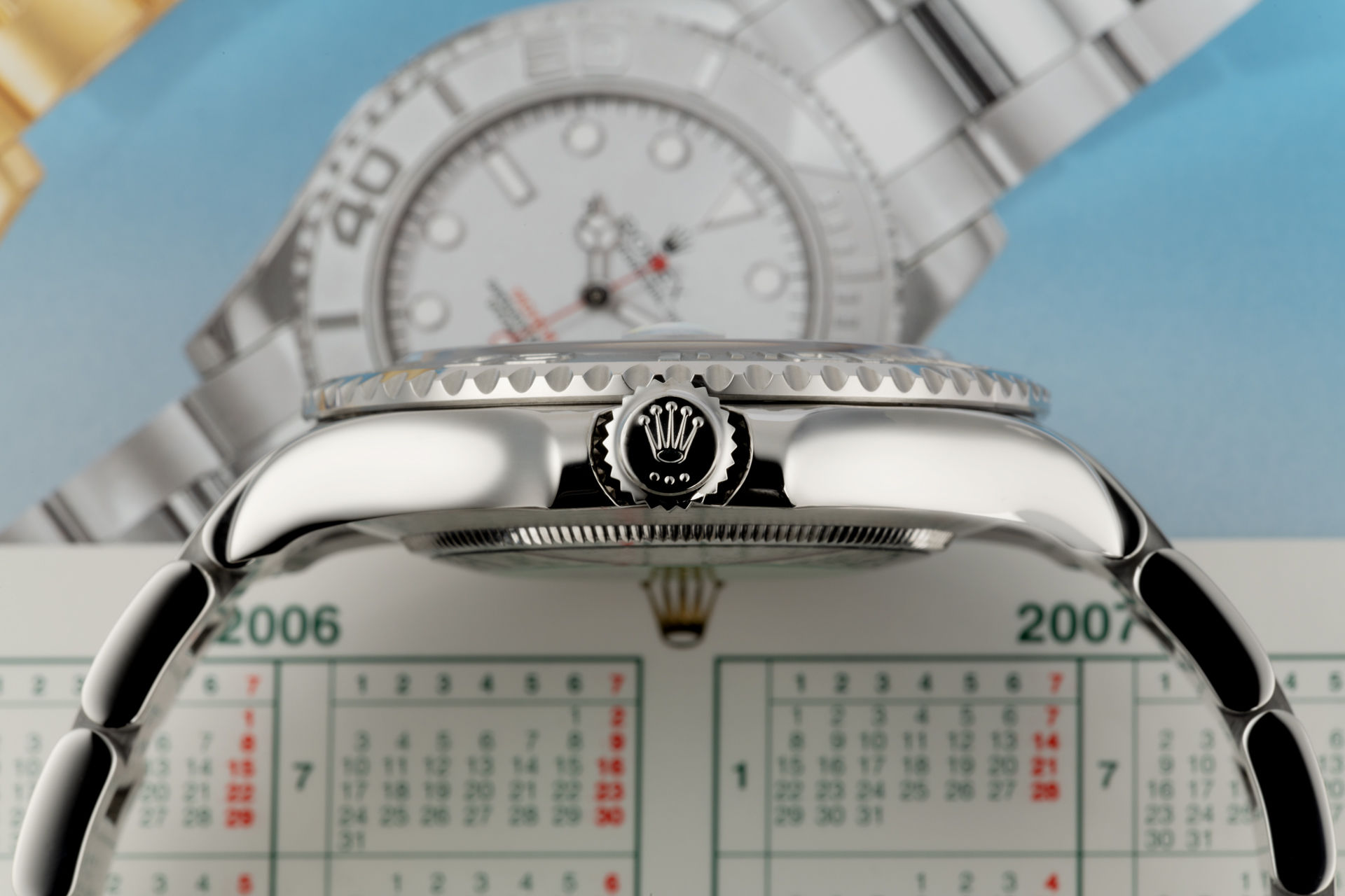 ref 16622 | 'Platinum Bezel' Rolex Warranty | Rolex Yacht-Master