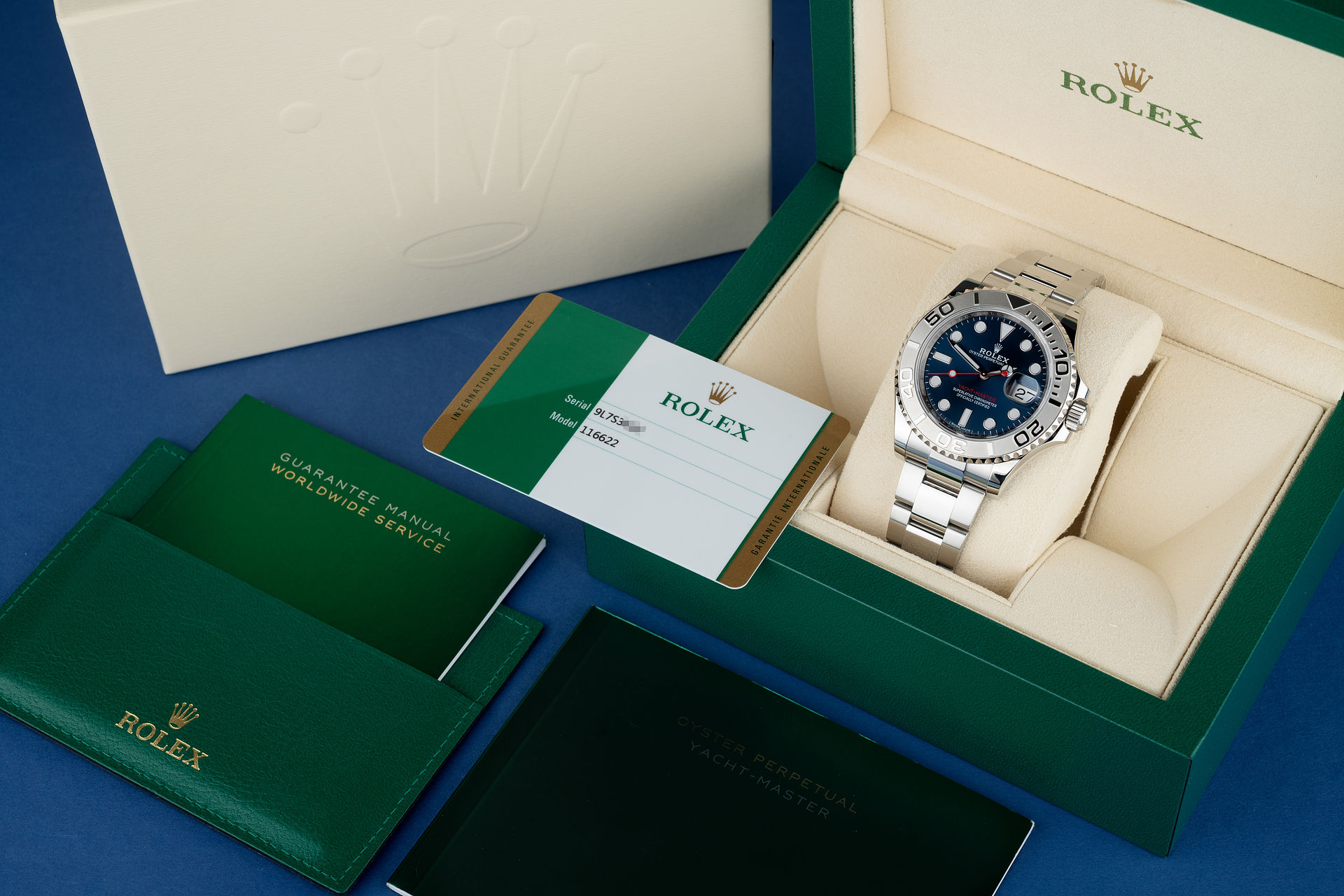 Rolex Warranty to 2023 | ref 116622 | Rolex Yacht-Master