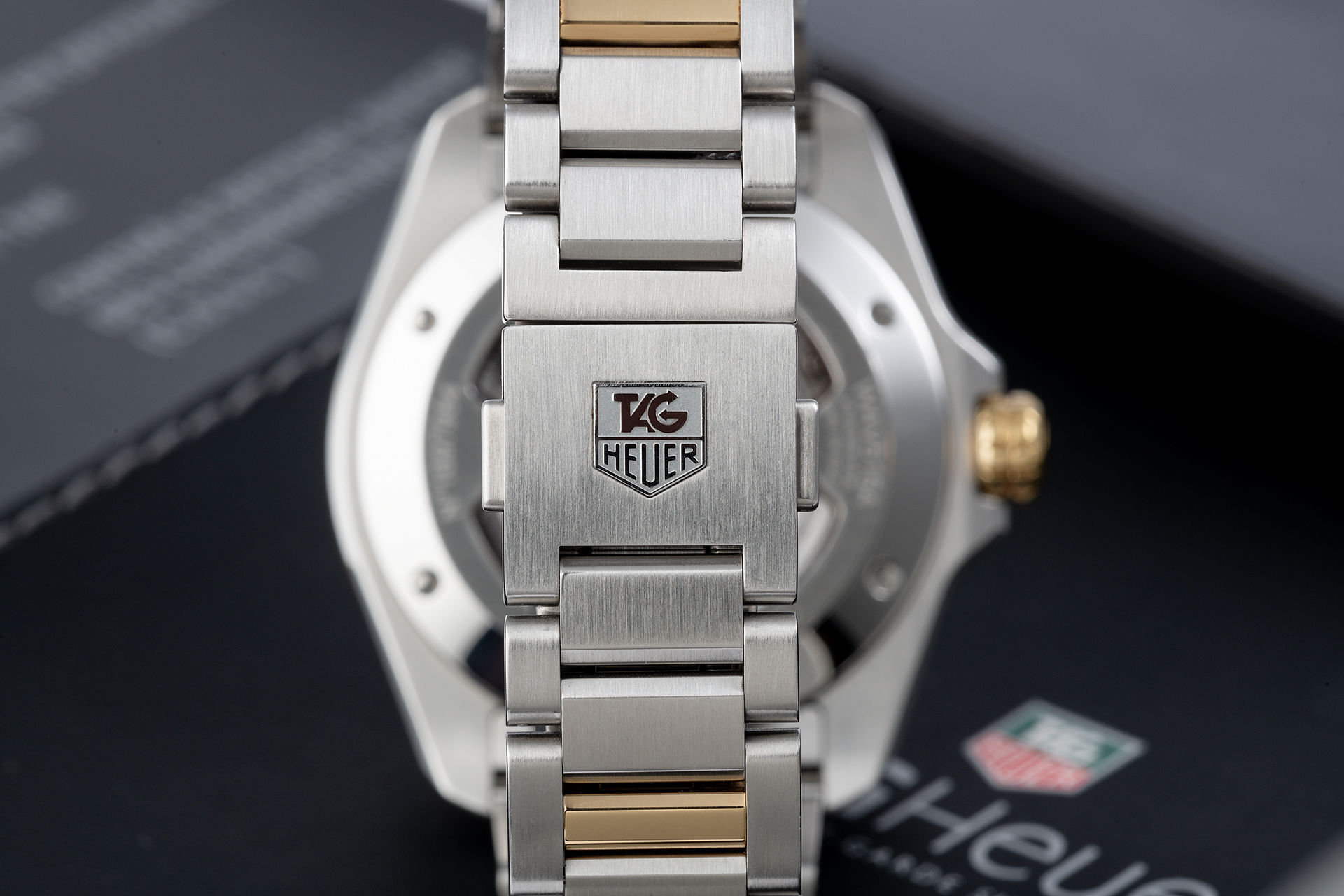 ref WAV515A | 'Calibre 6' Rose Gold & Steel | Tag Heuer Grand Carrera