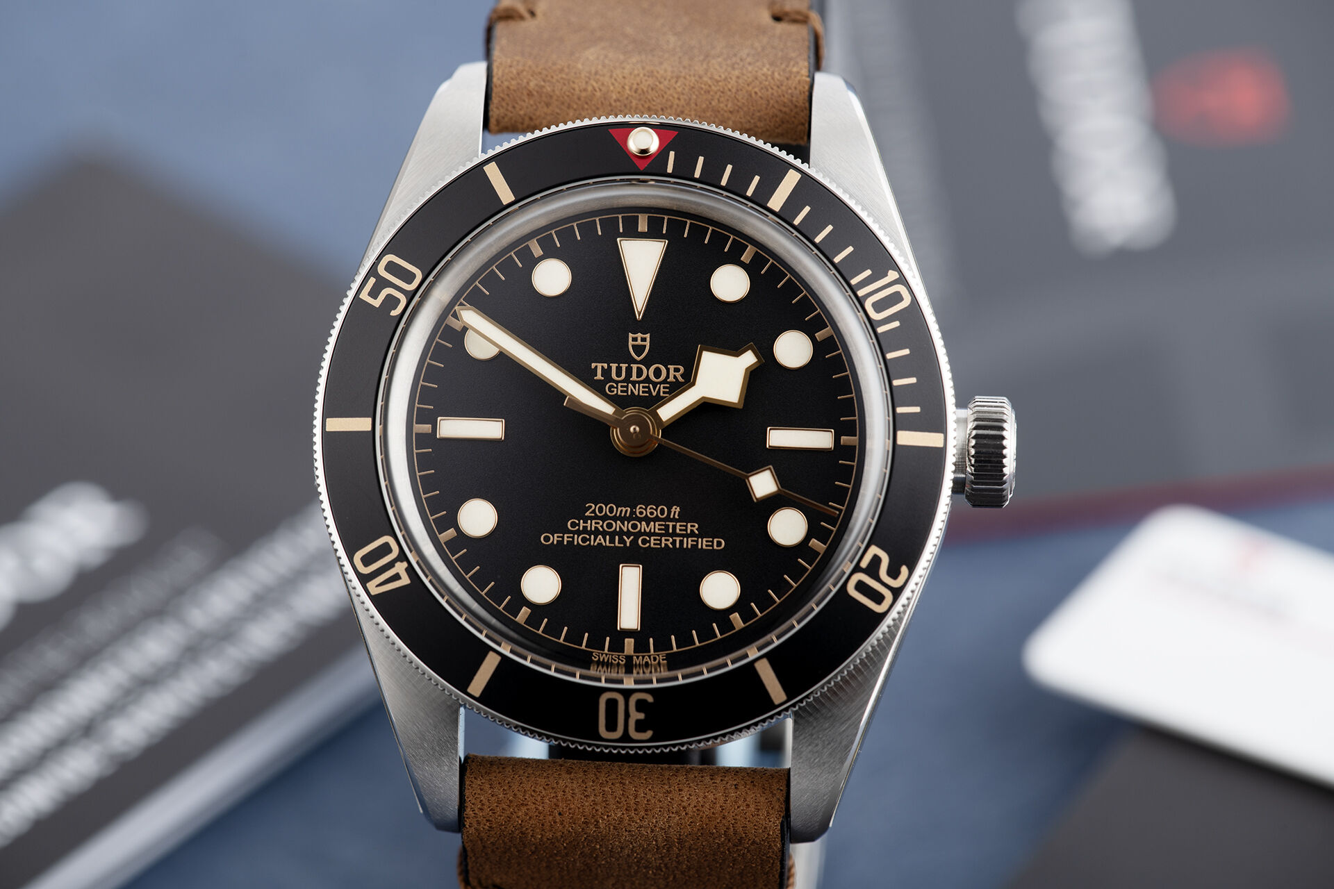 tham khảo 79030N |  'Never Worn' – Bảo hành đầy đủ của Tudor |  Tudor Black Bay Fifty-Eight