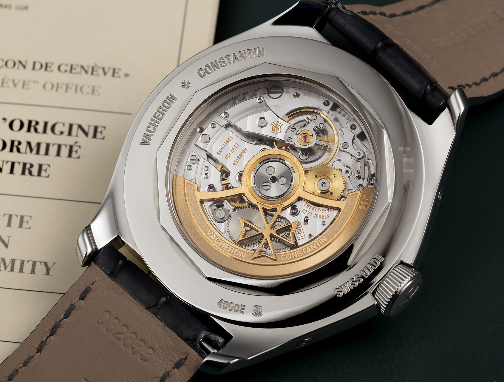 ref  4000E/000A - B439 | 4000E - Box and Certificate | Vacheron Constantin Fiftysix Complete Calendar 