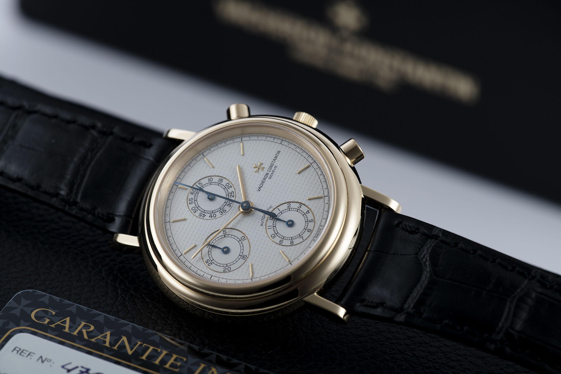 ref 47001/000J | Box & Certificate | Vacheron Constantin Historiques Chronograph