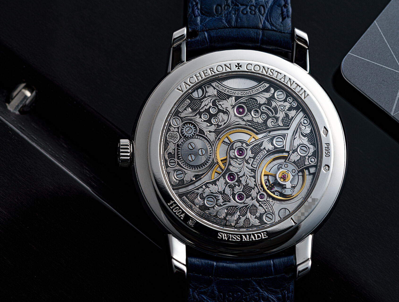 ref 1100A/000P-B026 | Platinum - Engraved | Vacheron Constantin Metiers D'Art Mecaniques Gravees