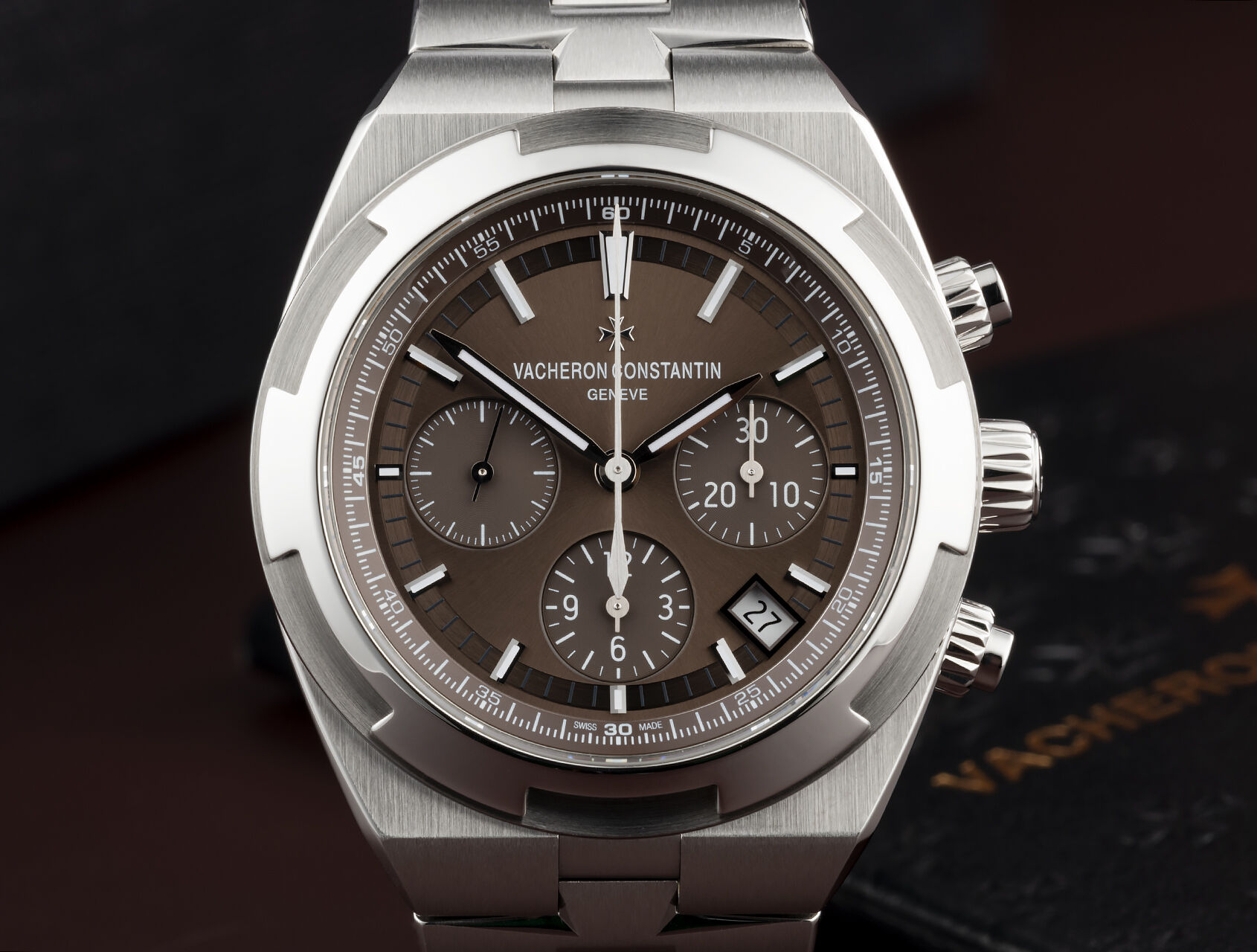 ref 5500V/110A-B147 | 5500V - Under VC Warranty | Vacheron Constantin Overseas Chronograph