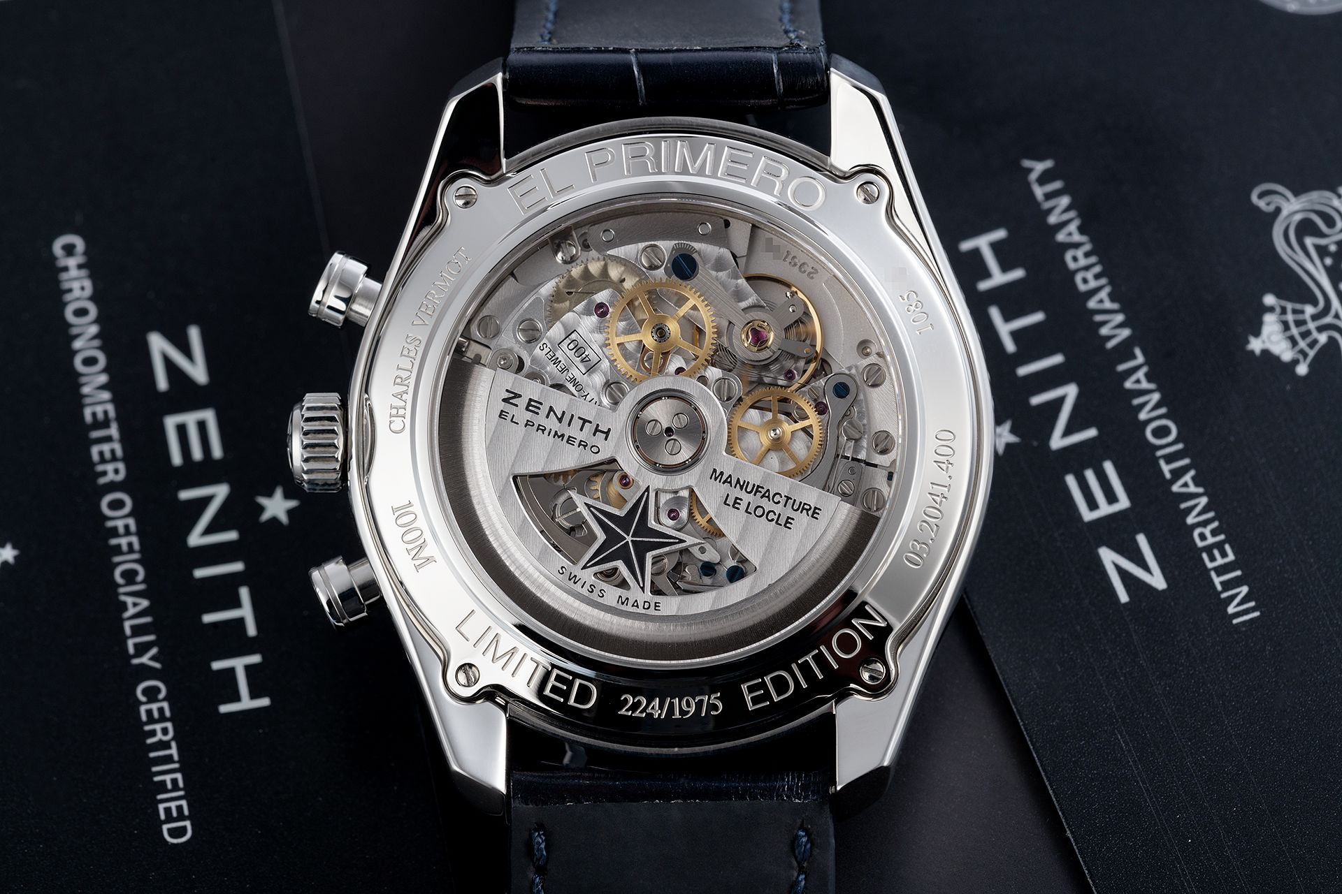 ref 03.2041.400/51.C496 | 'Limited Edition' 1975 Pieces | Zenith El Primero