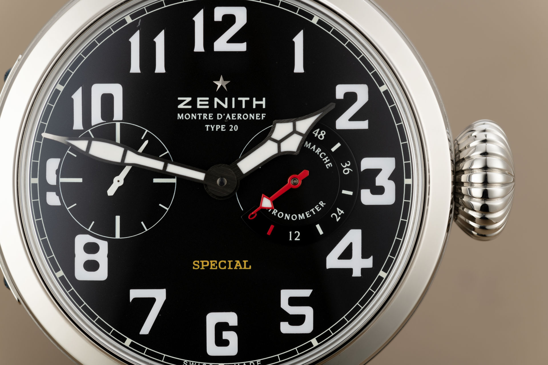 ref 95.2420.5011 | Limited to 250 Pieces | Zenith Type 20 Special Pilots Watch