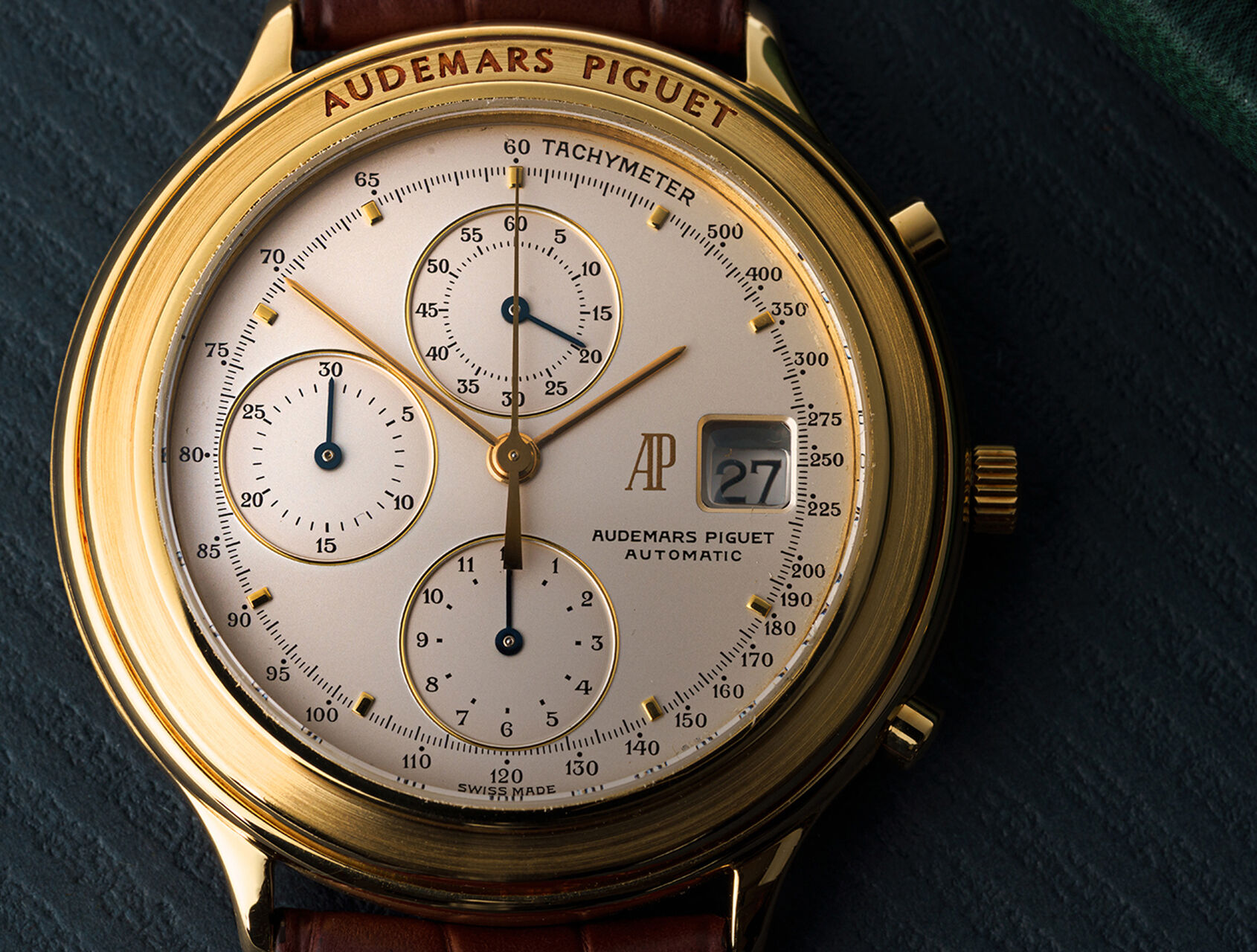 ref 25644BA | '18ct Yellow Gold' | Audemars Piguet Jules Audemars Chronograph