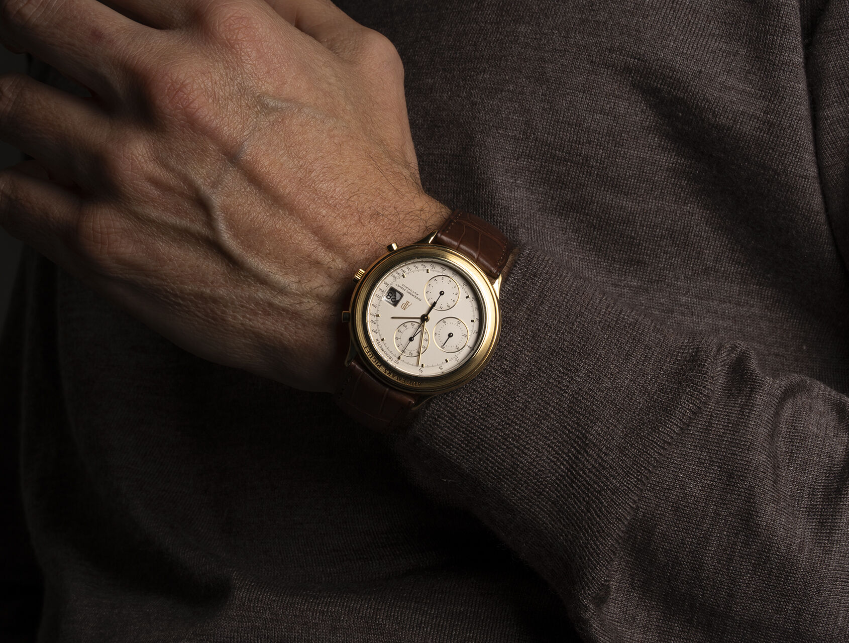 ref 25644BA | '18ct Yellow Gold' | Audemars Piguet Jules Audemars Chronograph