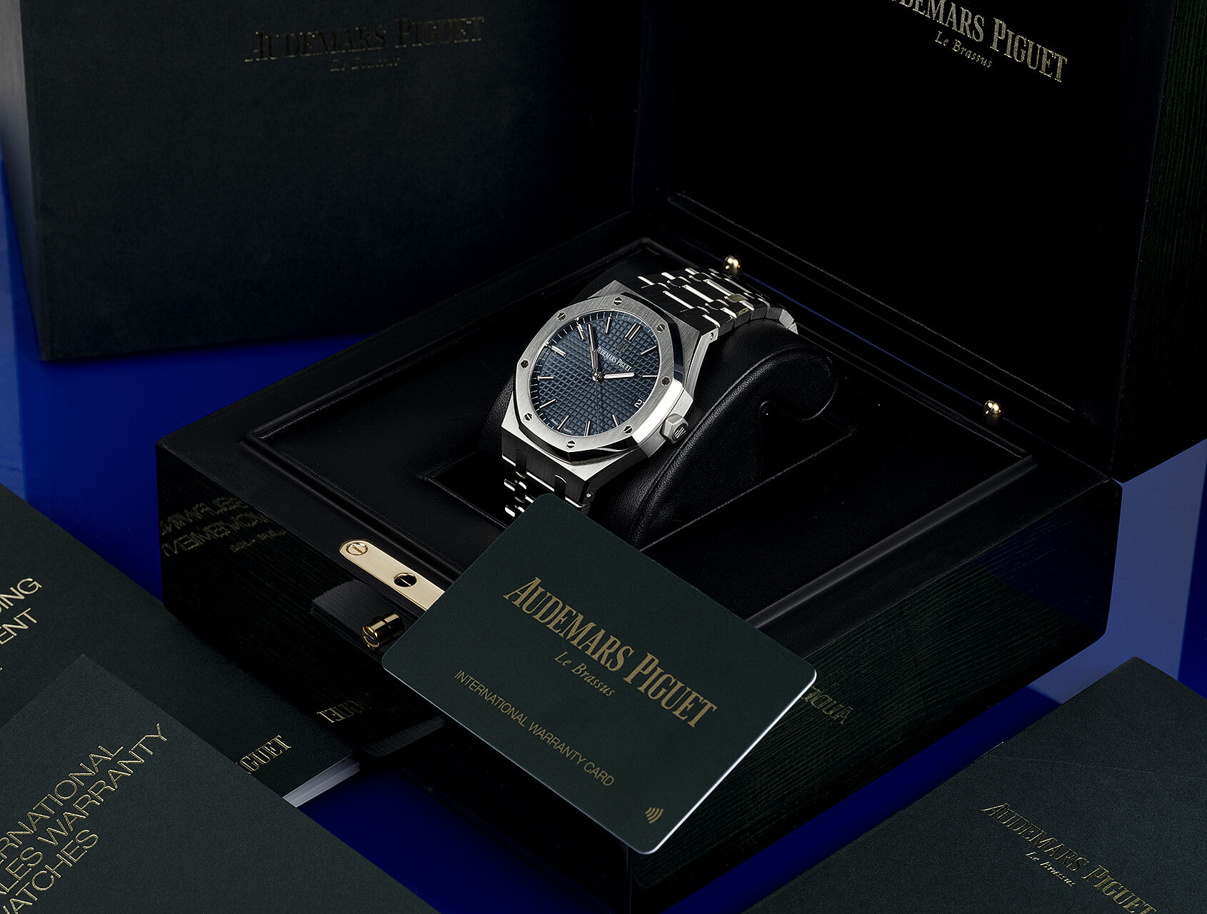 ref 15500ST.OO.1220ST.01 | 15500ST - Blue Dial &nbsp;| Audemars Piguet Royal Oak