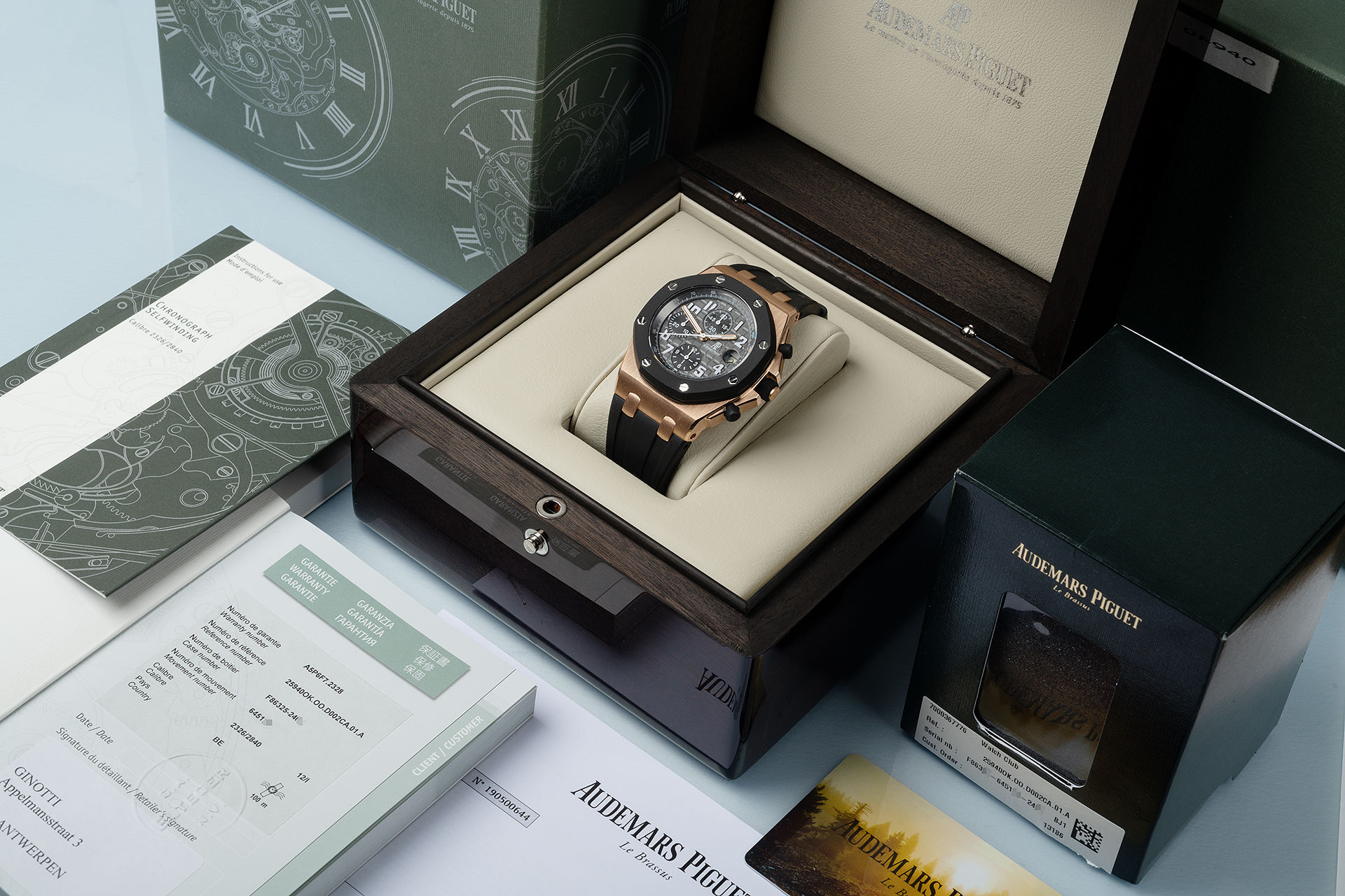 ref 25940OK.OO.D002CA.01.A | Rubber-Clad 'Under AP Warranty' &nbsp;| Audemars Piguet Royal Oak Offshore