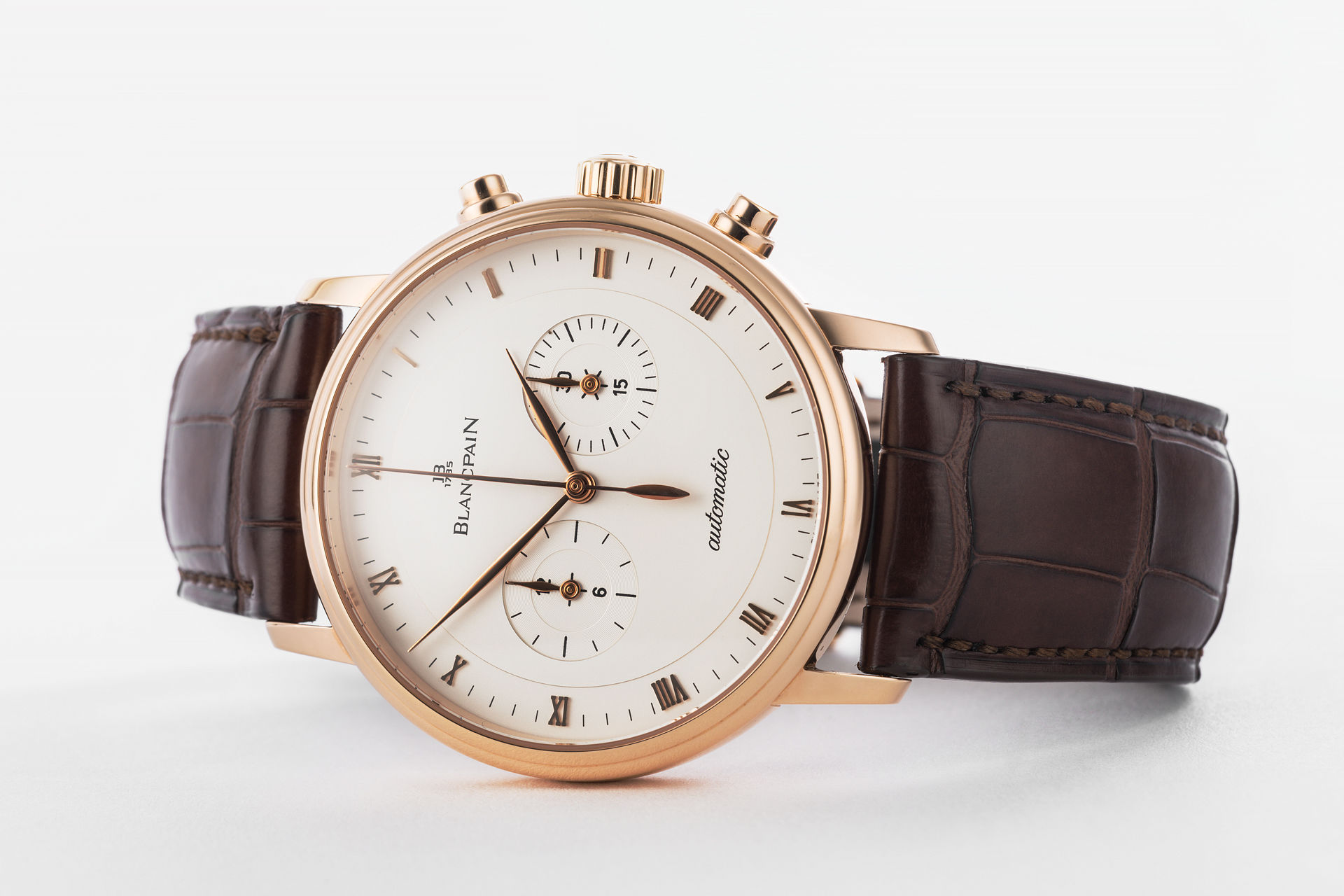 ref 4082/3642 55 | Rose Gold 'Box and Papers' | Blancpain Villeret