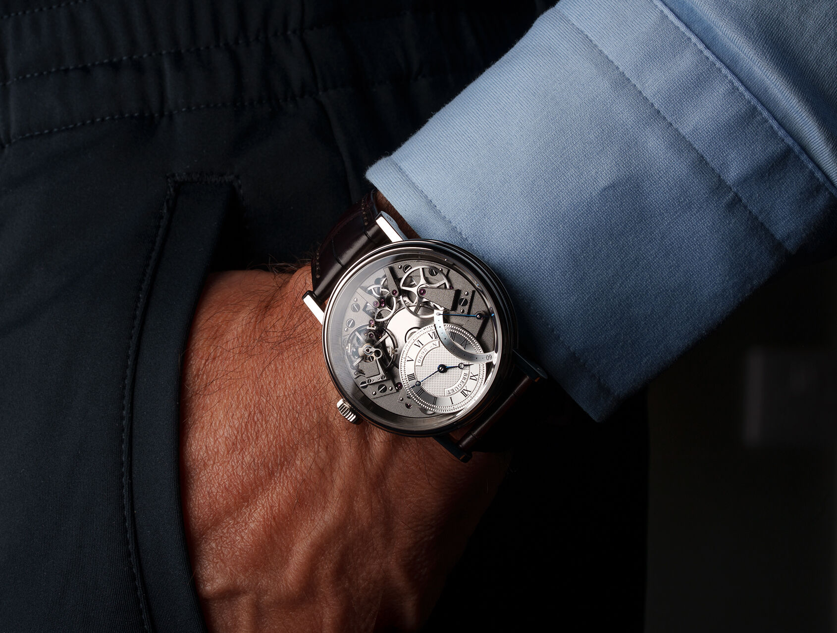 ref 7097BBG19WU | 7097 | Breguet Tradition Seconde Rétrograde