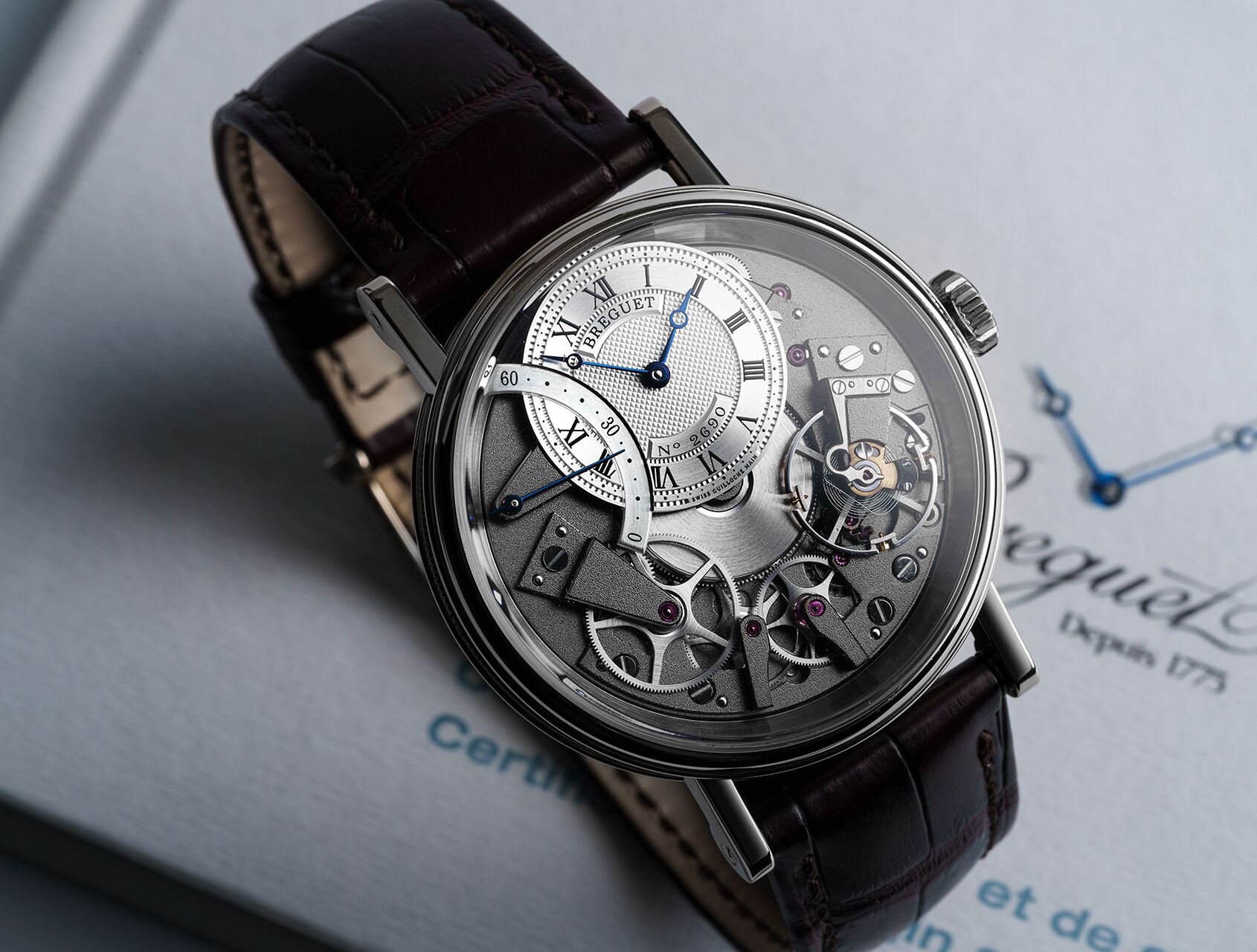 ref 7097BBG19WU | 7097 | Breguet Tradition Seconde Rétrograde