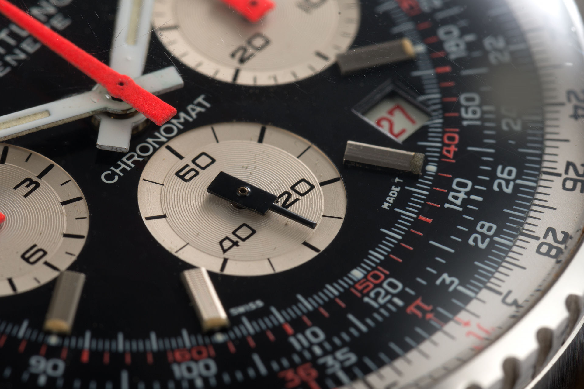 ref 7808 | 'Orange Hands' | Breitling Chronomat