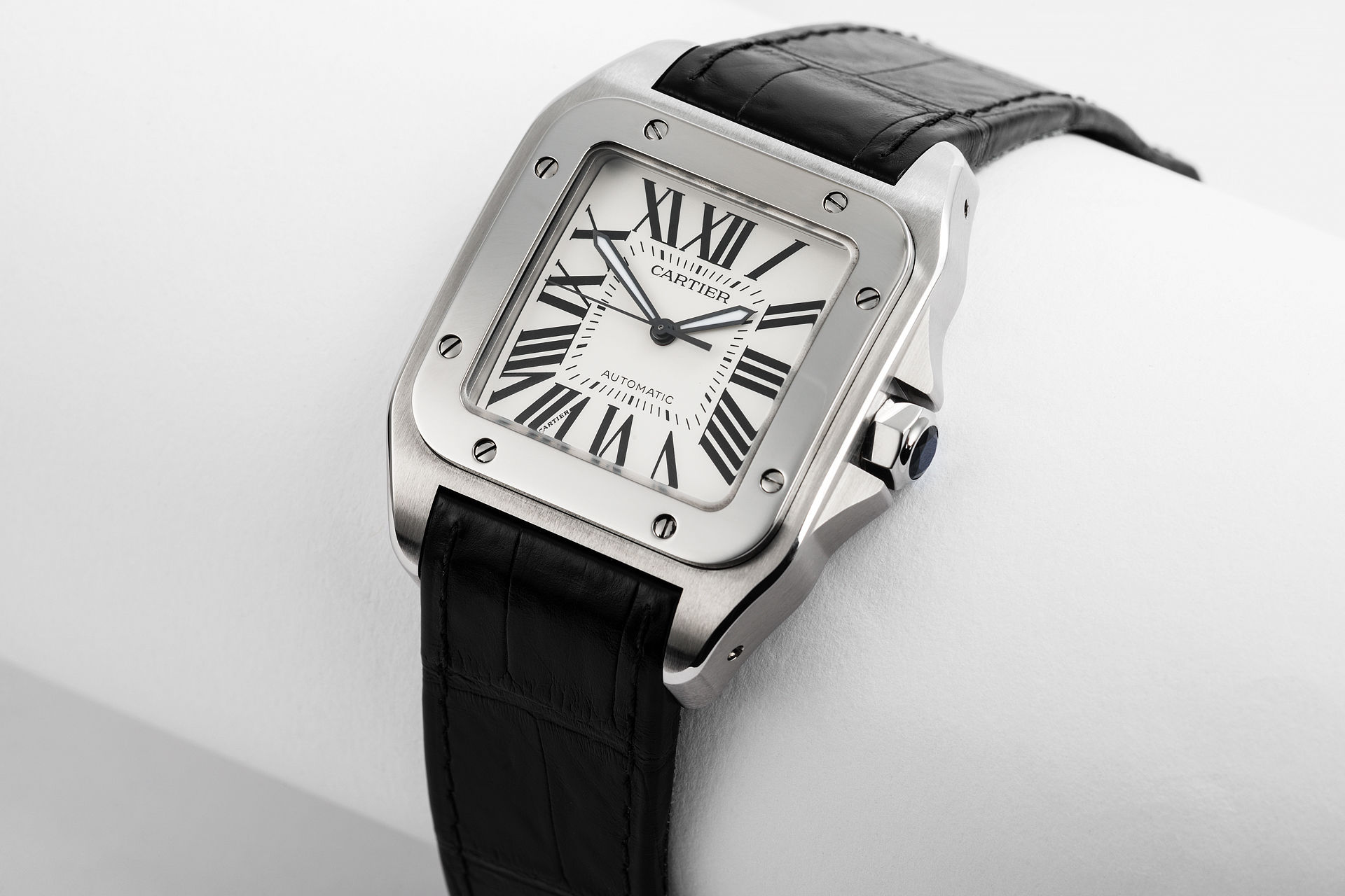 ref W20073X8 | Extra Large 'Full Set' | Cartier Santos 100