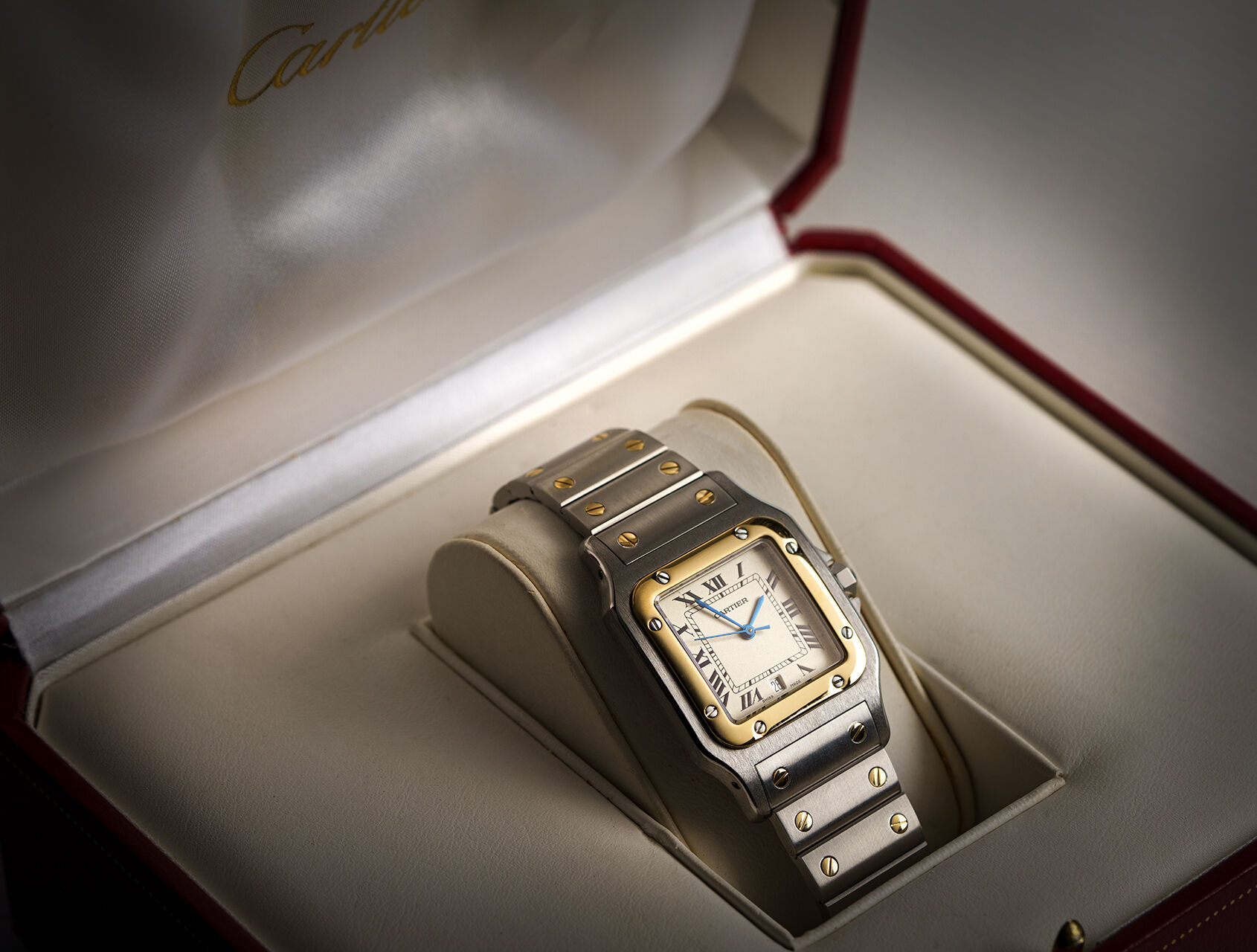ref 1566 | 1566 - Gold & Steel | Cartier Santos 