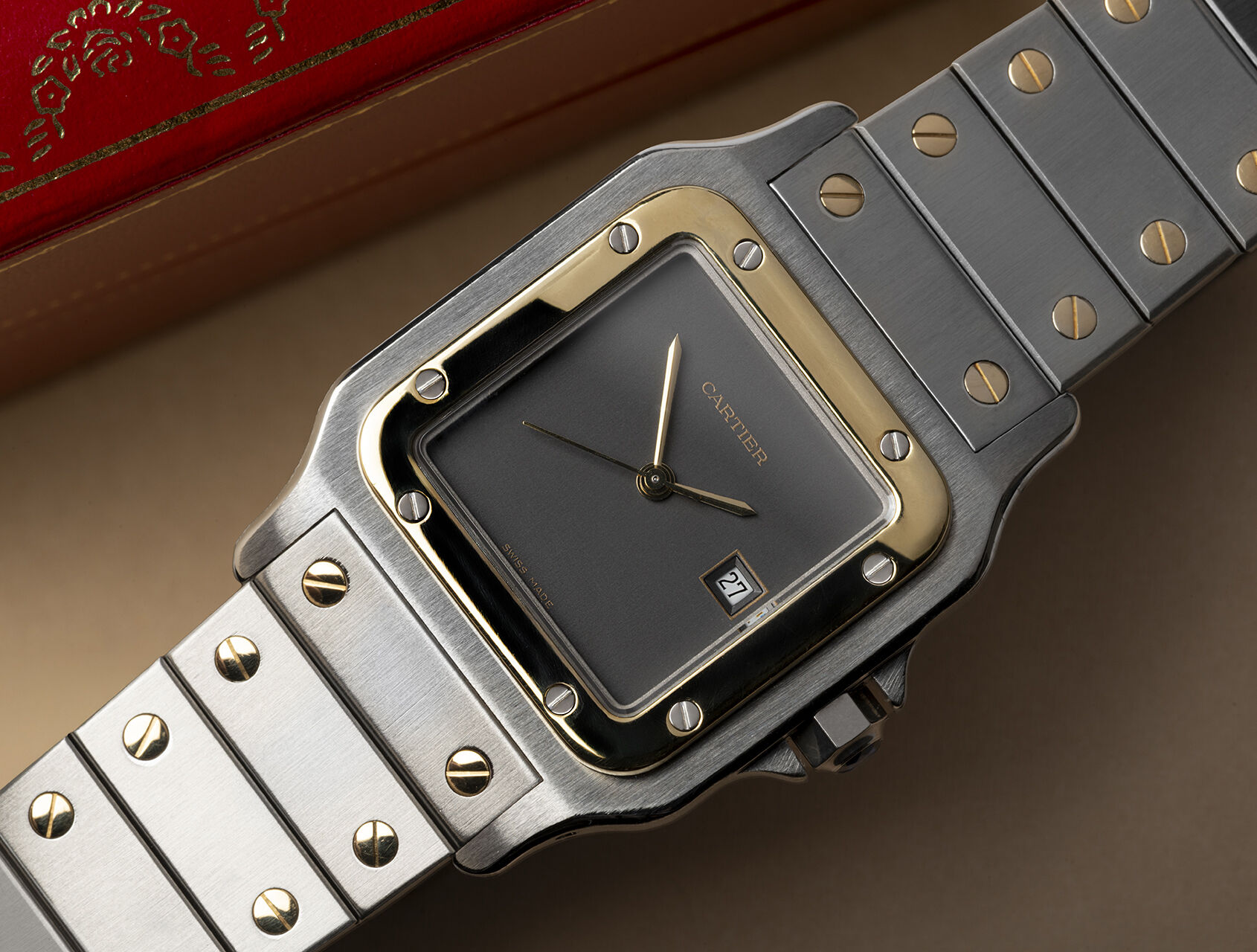 ref 1172961 | 1172961 - Ghost Dial | Cartier Santos Carrée