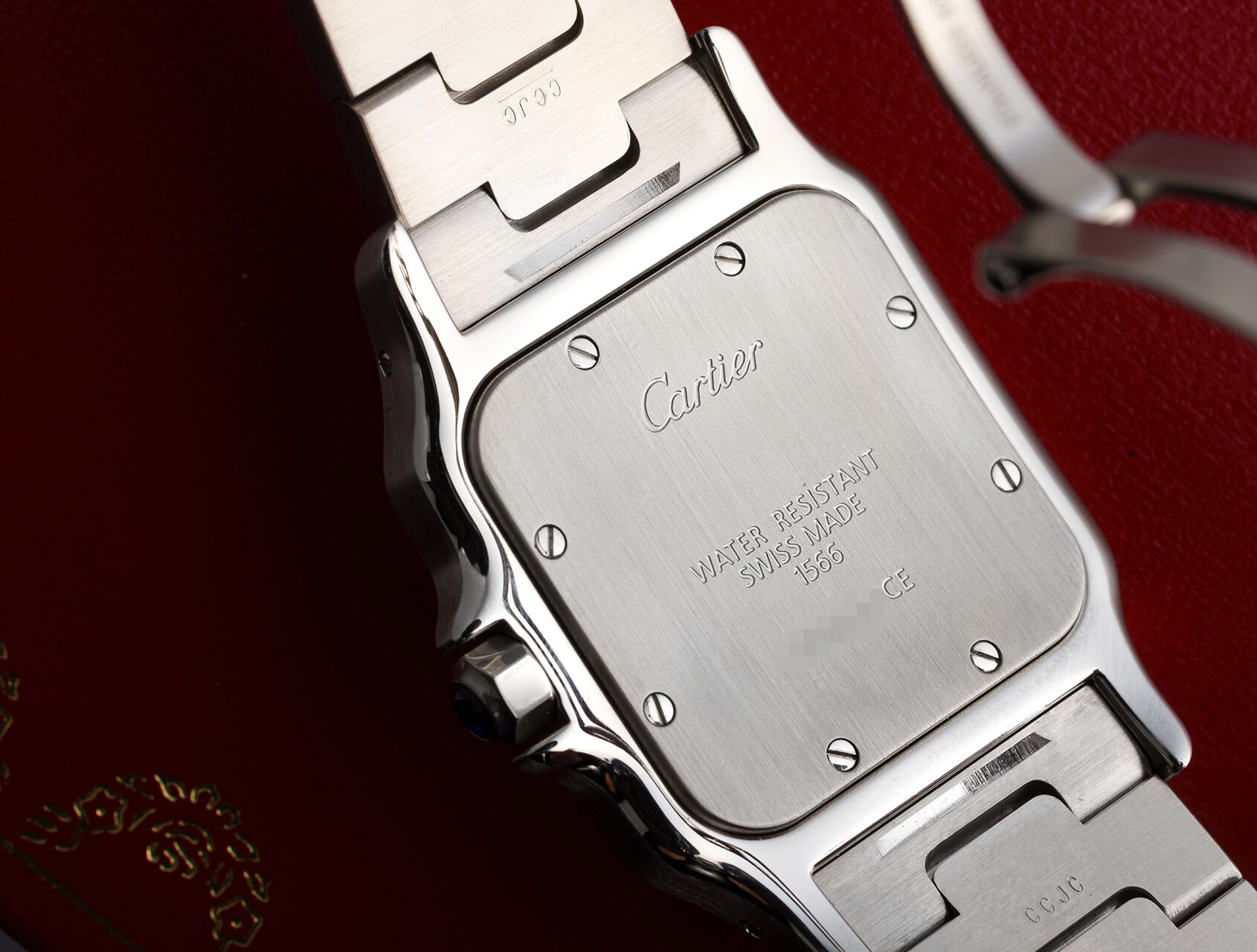 ref 1566 | Santos Galbee | Cartier Santos 