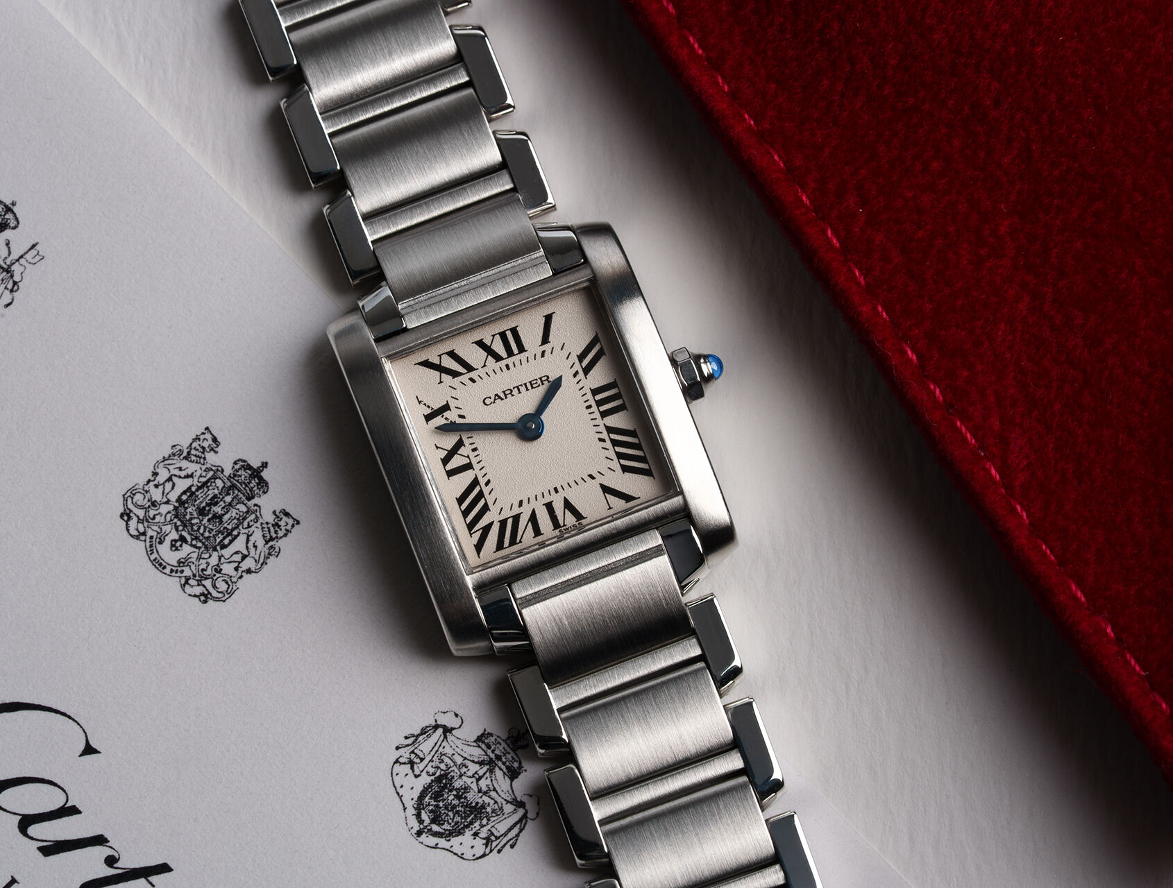 ref 2384 | Tank Française | Cartier Tank Française
