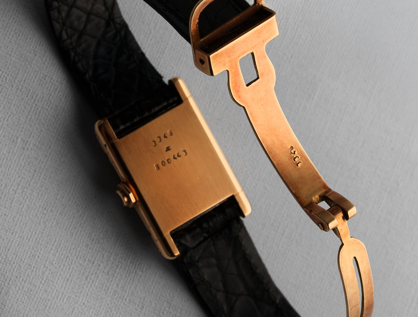 ref 3348 | Yellow Gold - Mecanique | Cartier Tank