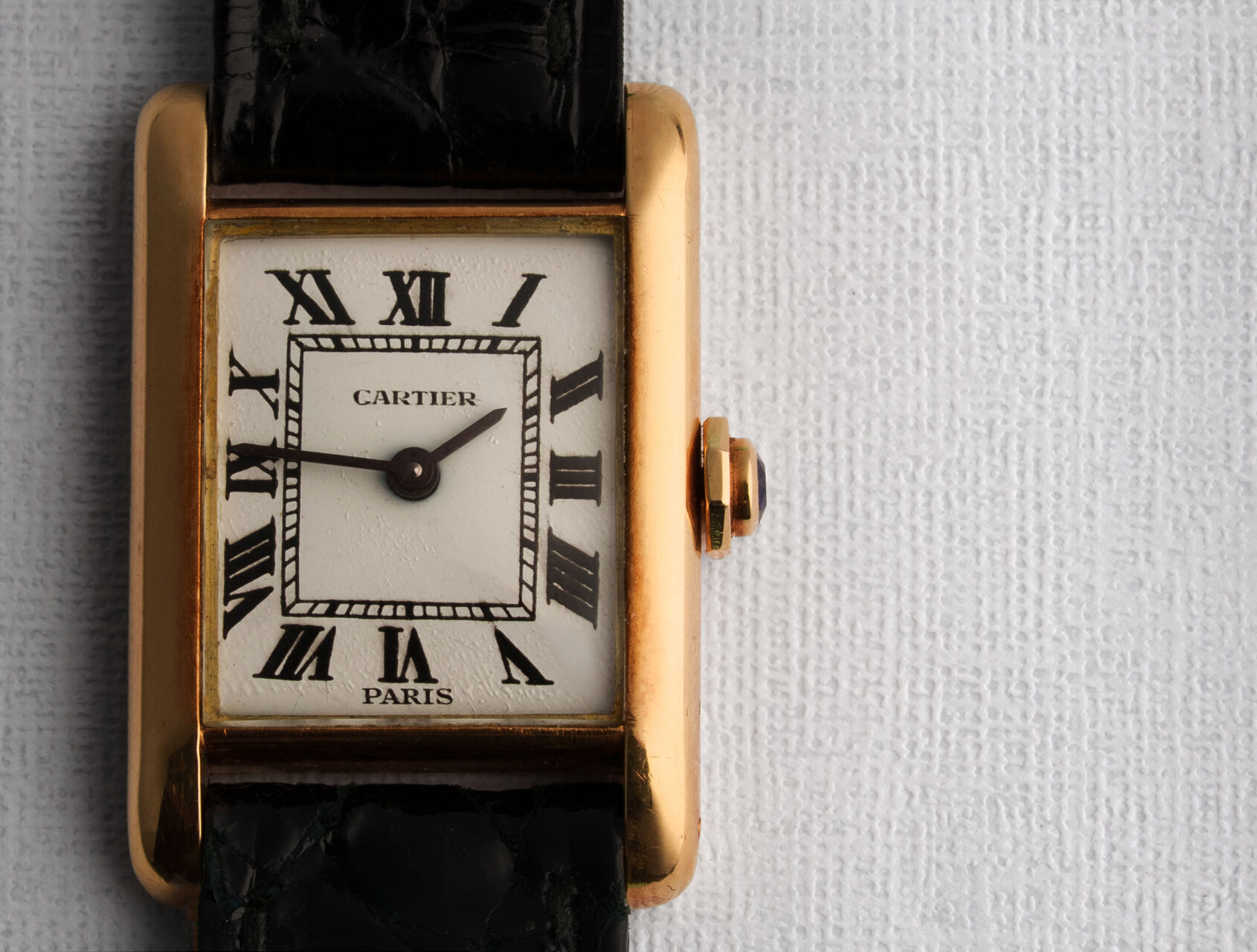 ref 3348 | Yellow Gold - Mecanique | Cartier Tank