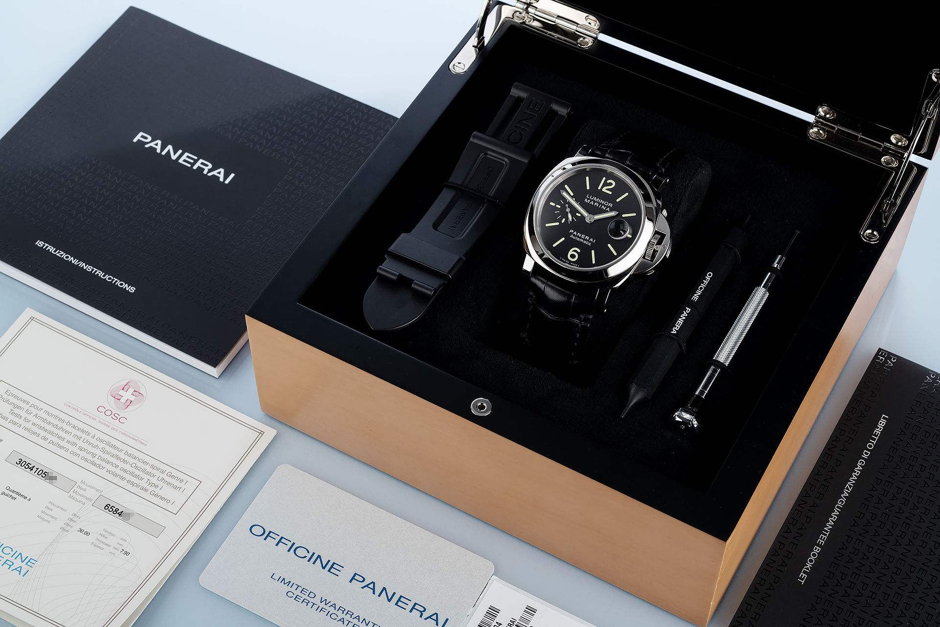 ref PAM 104 | Europeans Champions Cup | Panerai Luminor Marina