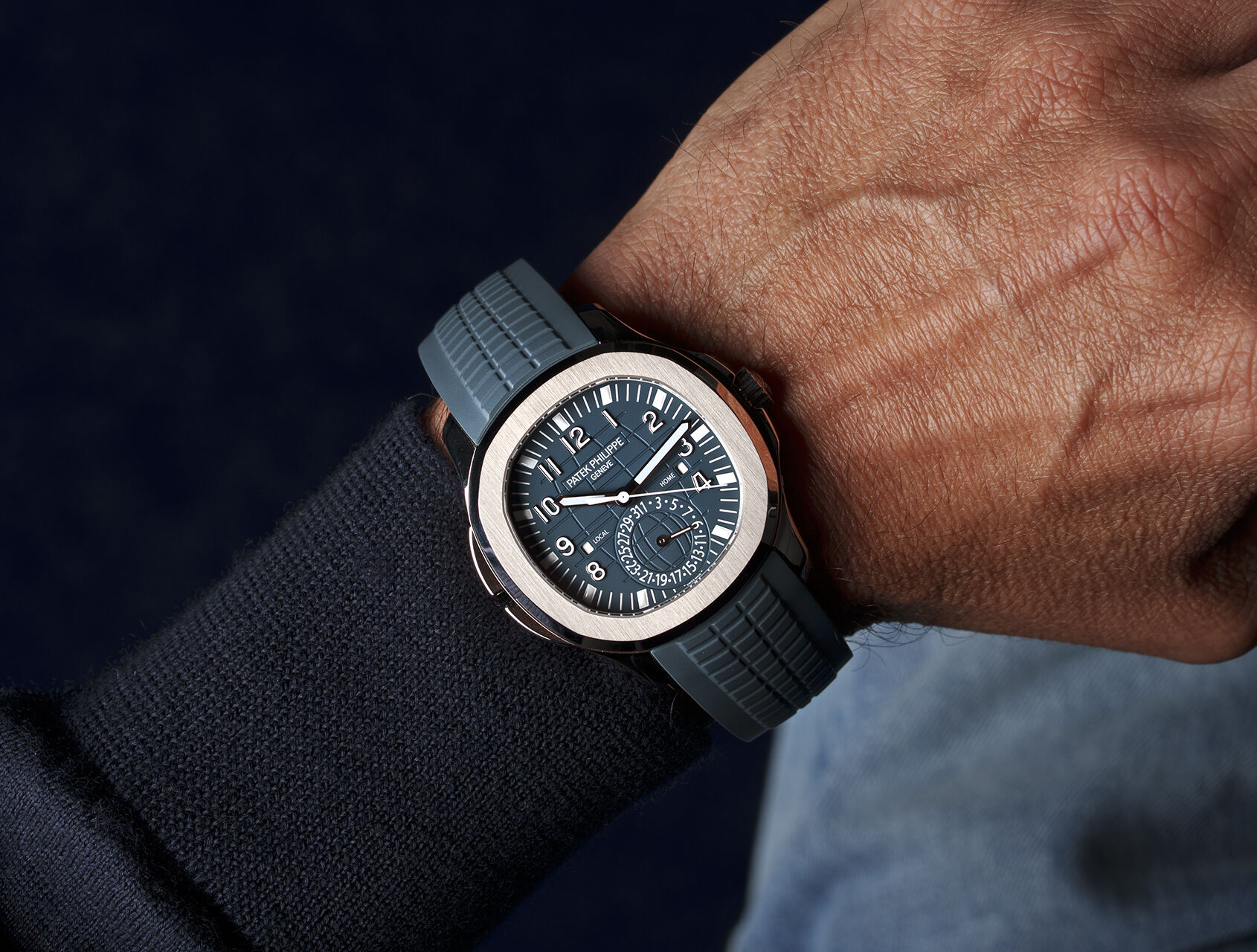 ref 5164G-001 | Aquanaut Travel Time | Patek Philippe Aquanaut Travel Time