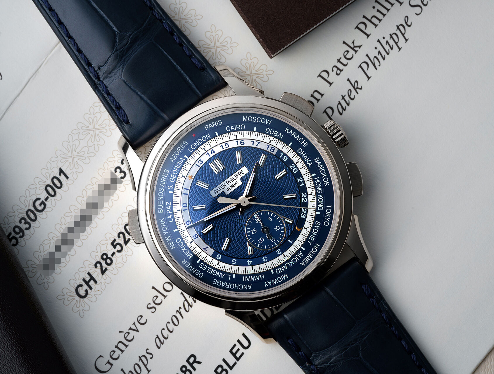 ref 5930G-001 | World Time Chronograph | Patek Philippe World Time Chronograph