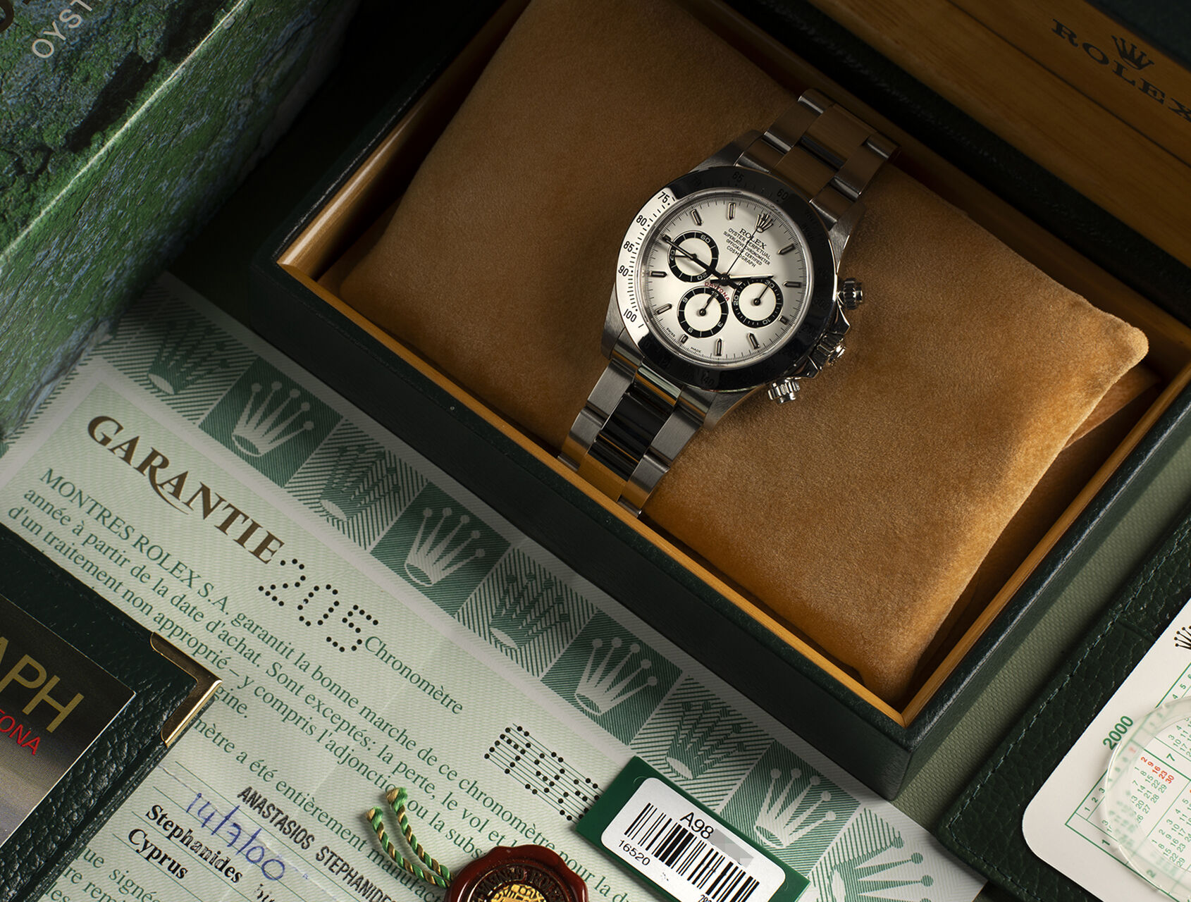 ref 16520 | 'Final Series' Complete set  | Rolex Cosmograph Daytona