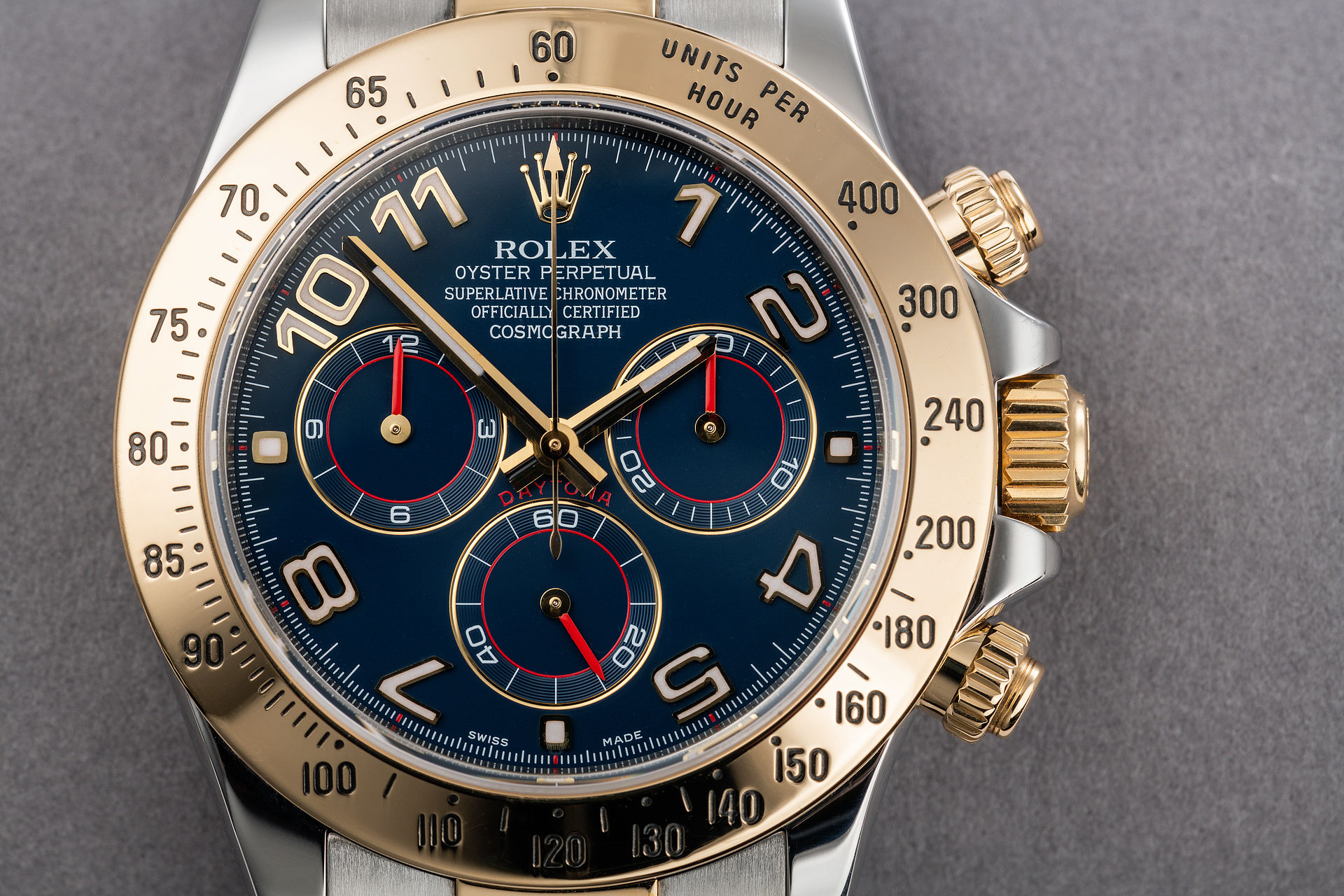 rolex daytona racing blue