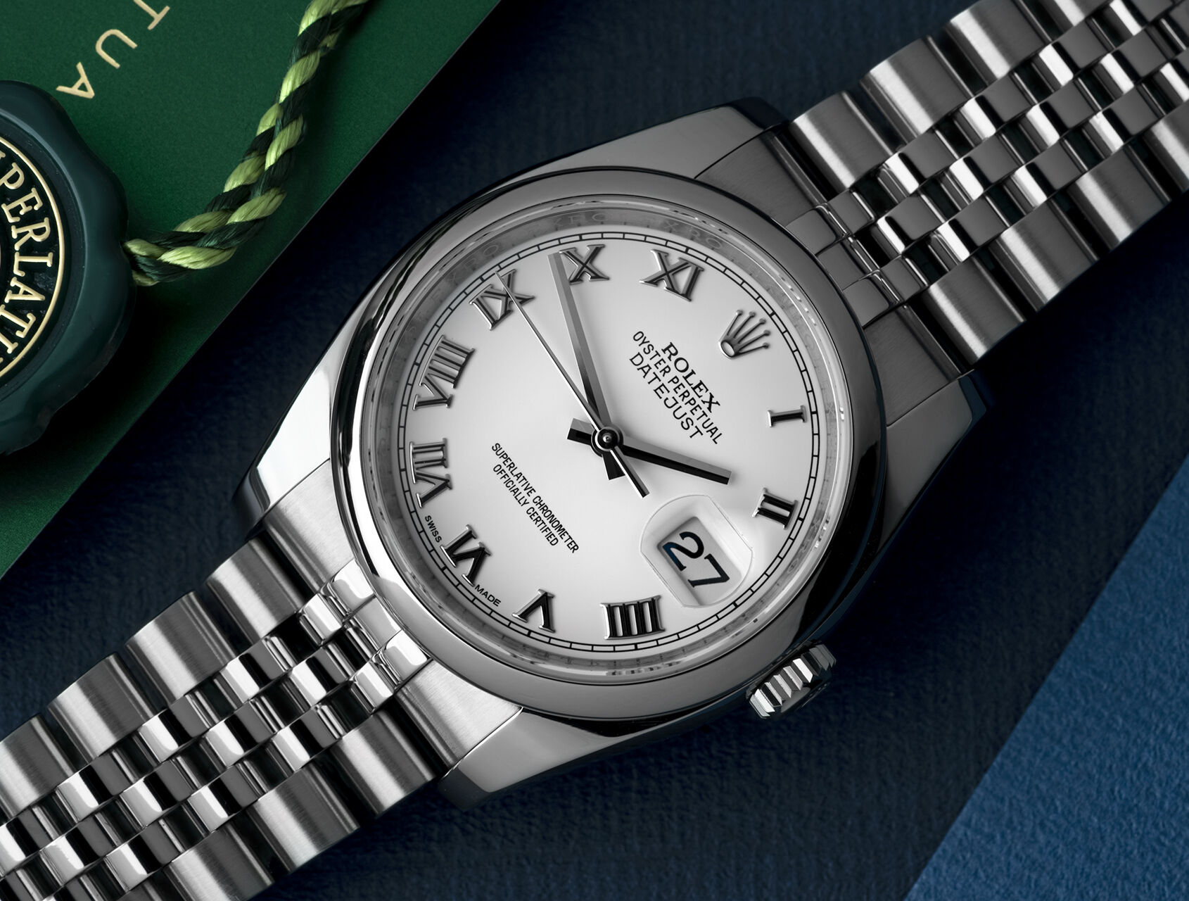 ref 116200 | 116200 - Box & Certificate | Rolex Datejust