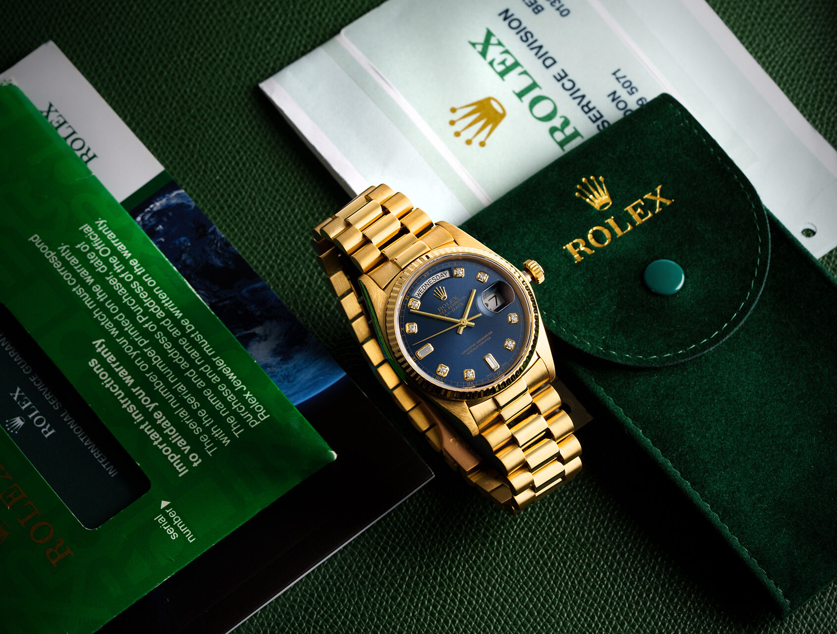 ref 18038 | Under Rolex Service Warranty | Rolex Day-Date