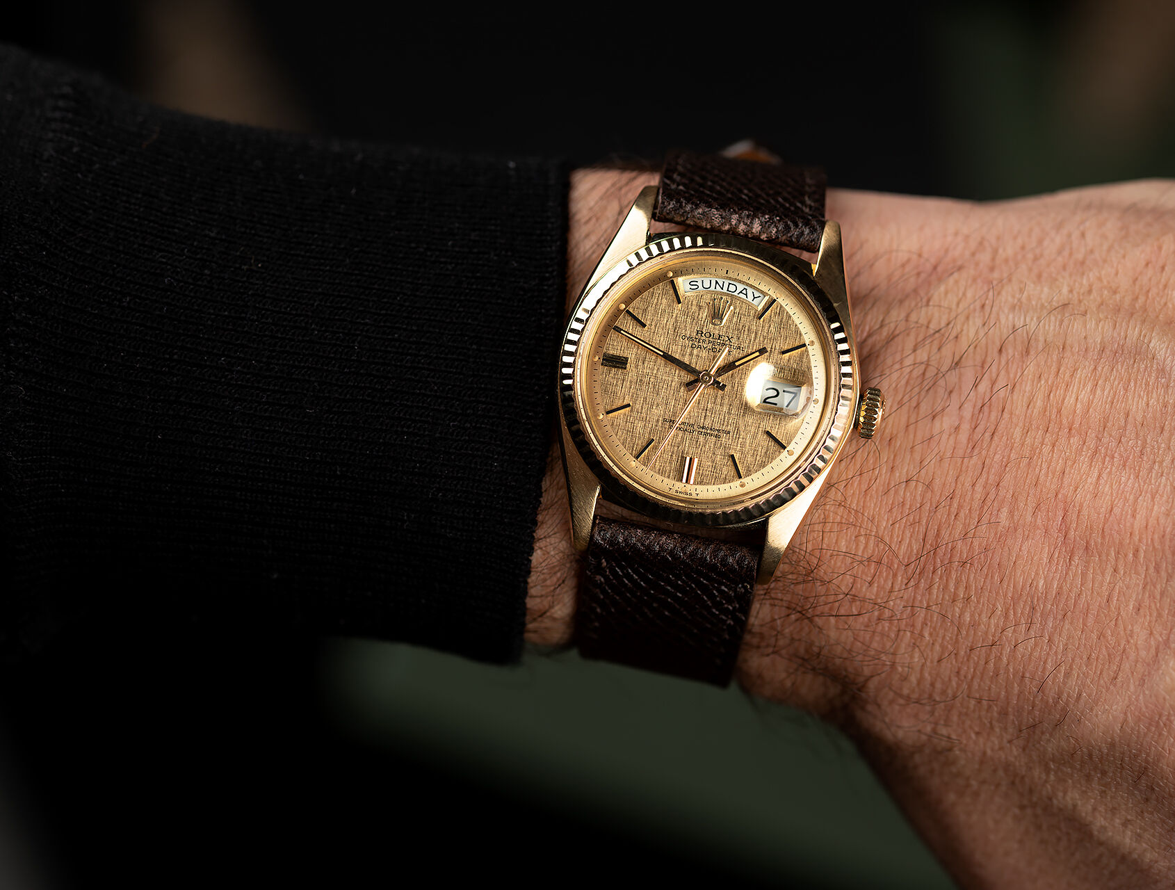 ref 1803 | Vintage “Pie Pan”  | Rolex Day-Date