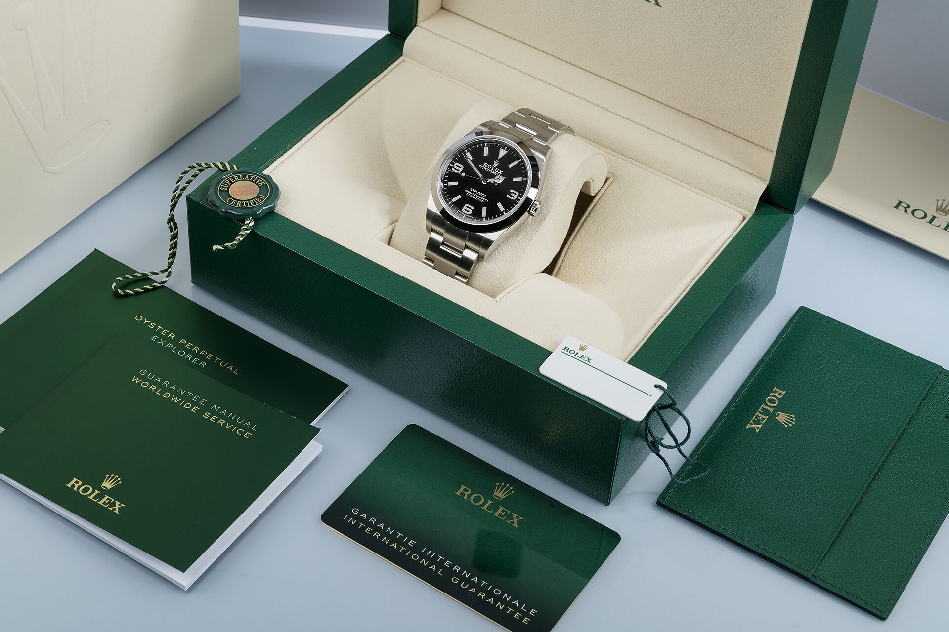 ref 214270 | 5 Year Rolex Warranty &nbsp;| Rolex Explorer