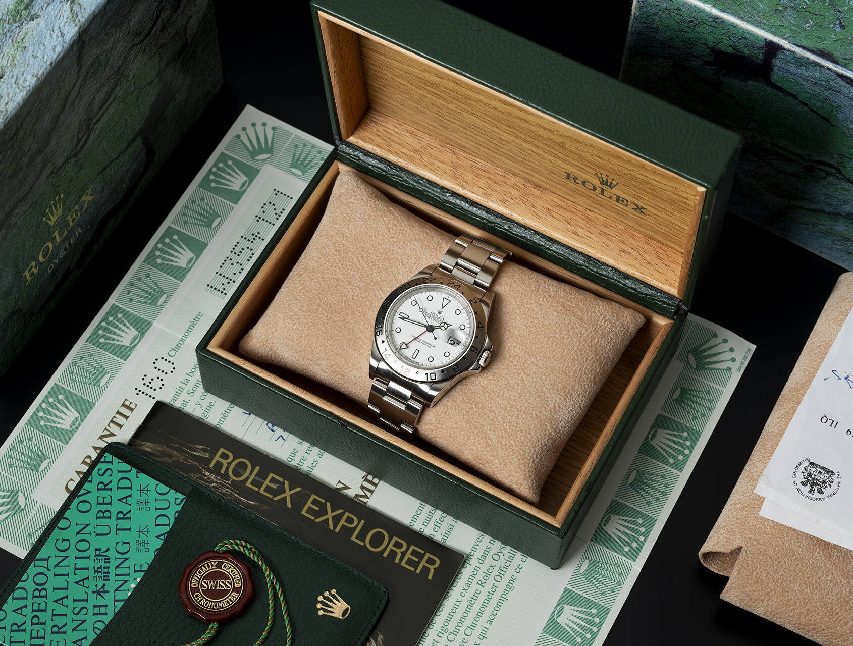 ref 16570 | 16570 - Polar | Rolex Explorer II