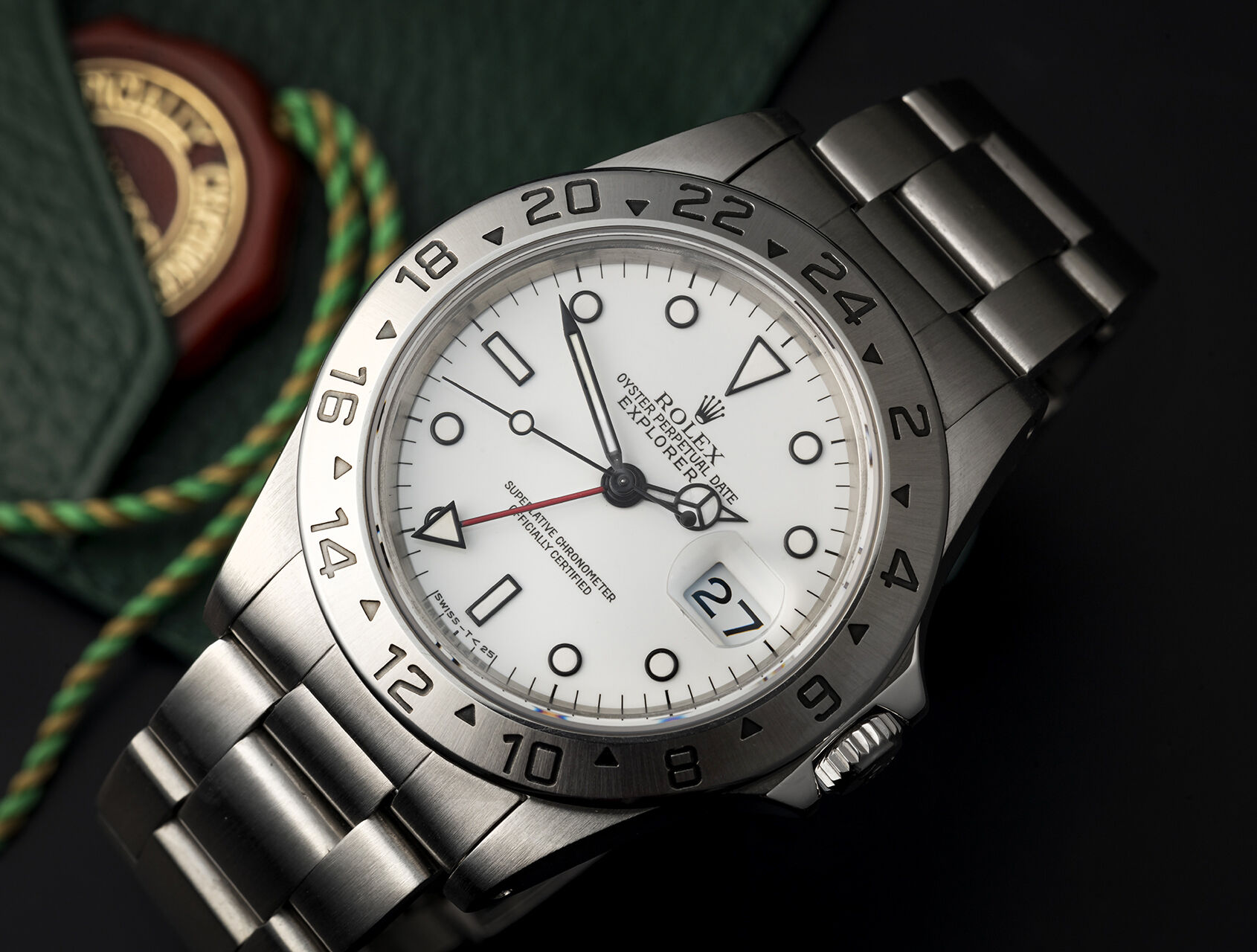 ref 16570 | 16570 - Polar | Rolex Explorer II