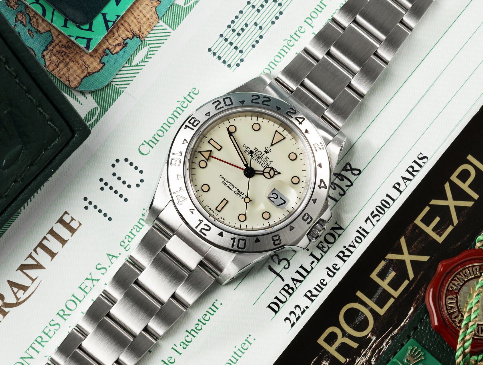 ref 16570 | 16570 - Complete Set | Rolex Explorer II