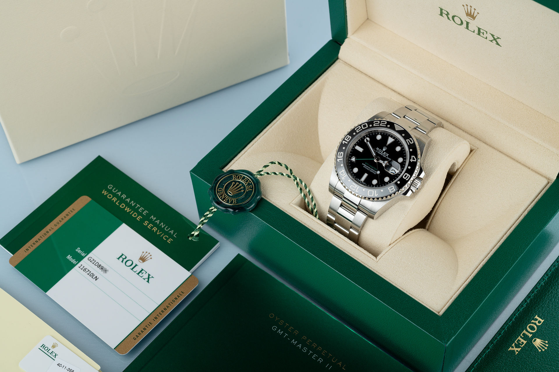Rolex Warranty to 2022 | ref 116710LN | Rolex GMT-Master II